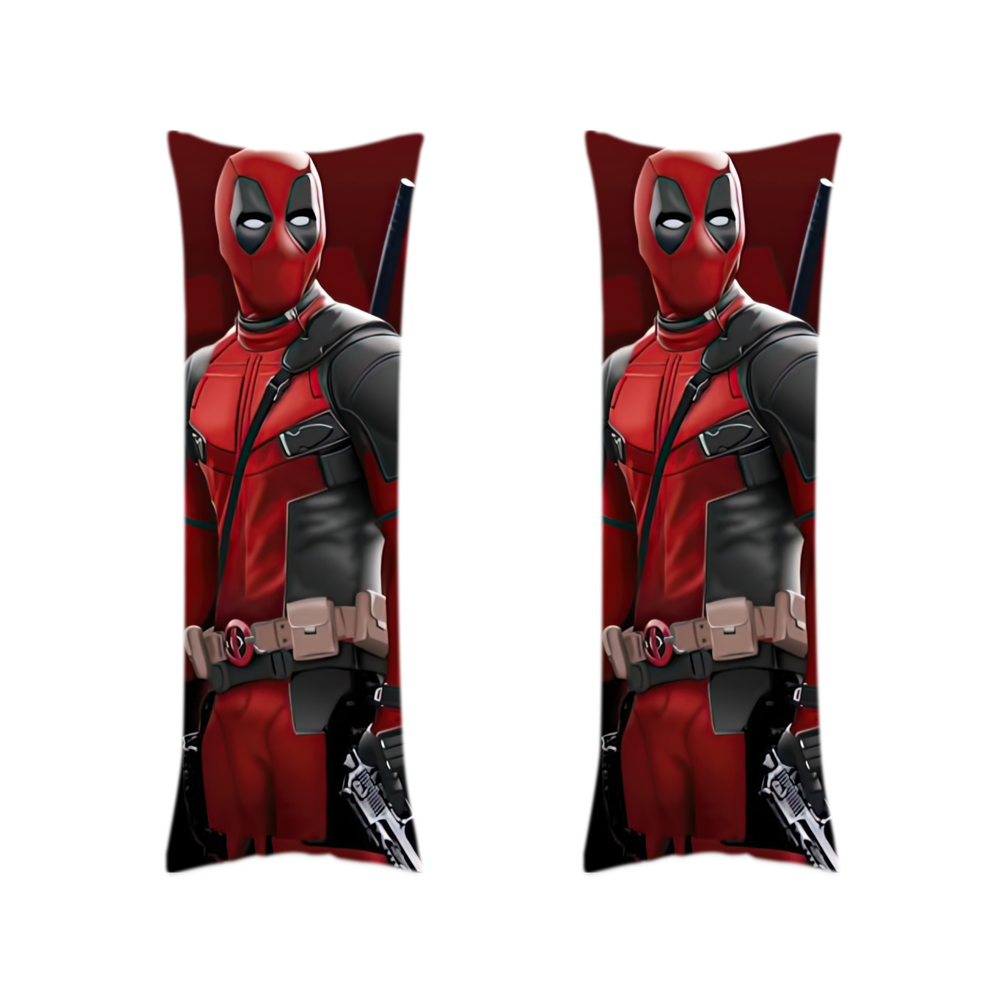 （画像用） Deadpool デッドプール ロング抱き枕カバー 両面プリントタイプ（サイズ選択可）