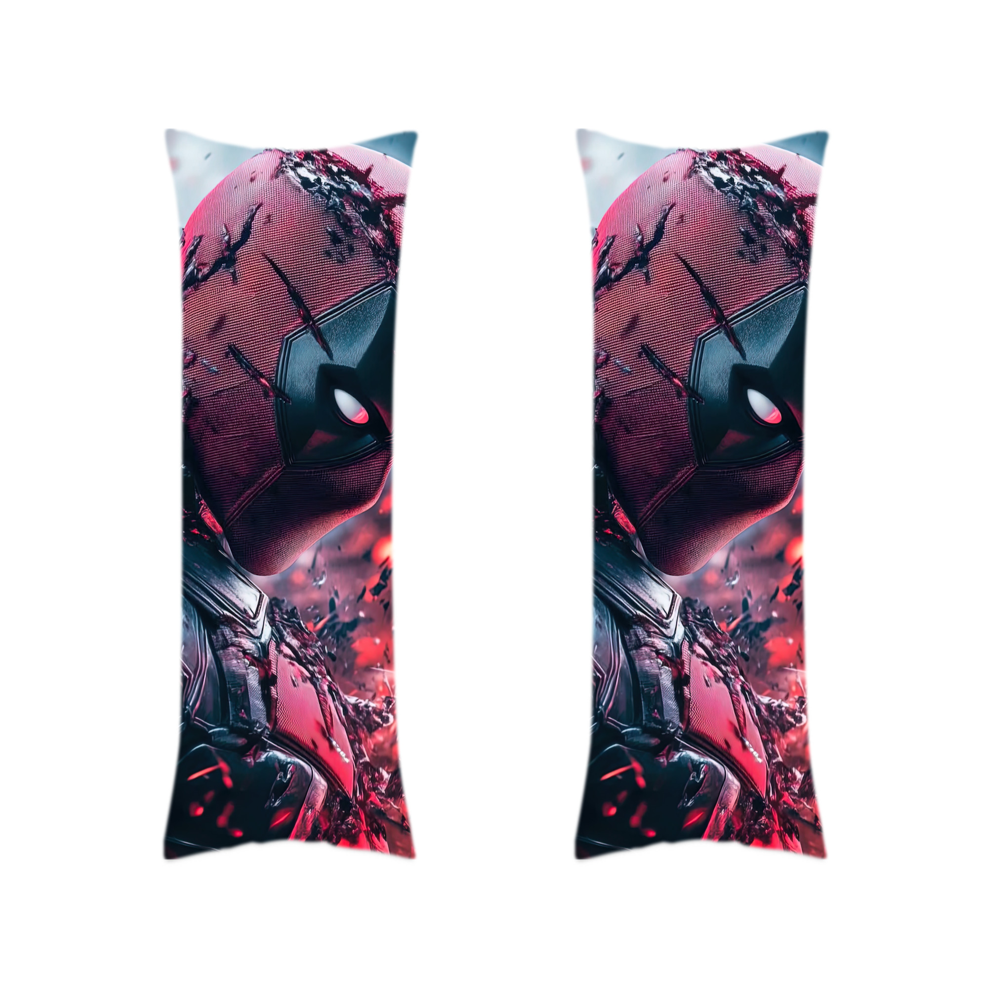 （画像用） Deadpool デッドプール ロング抱き枕カバー 両面プリントタイプ（サイズ選択可）