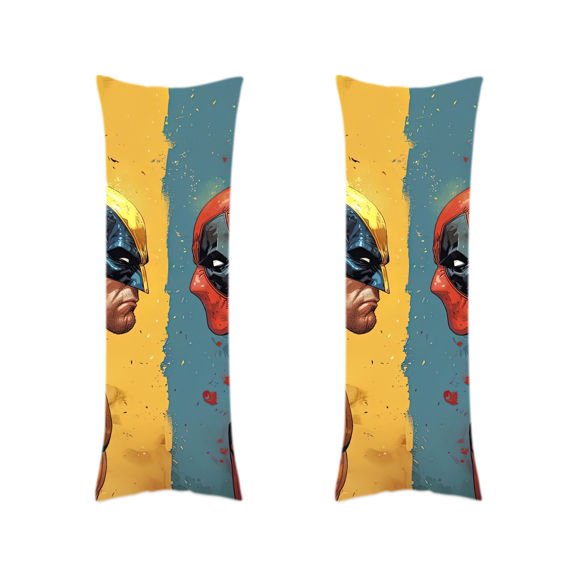 （画像用） Deadpool デッドプール ロング抱き枕カバー 両面プリントタイプ（サイズ選択可）