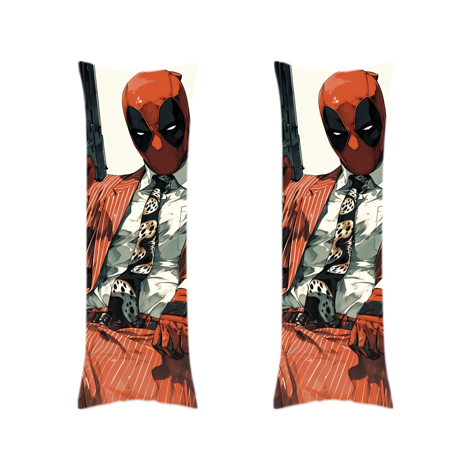 （画像用） Deadpool デッドプール ロング抱き枕カバー 両面プリントタイプ（サイズ選択可）