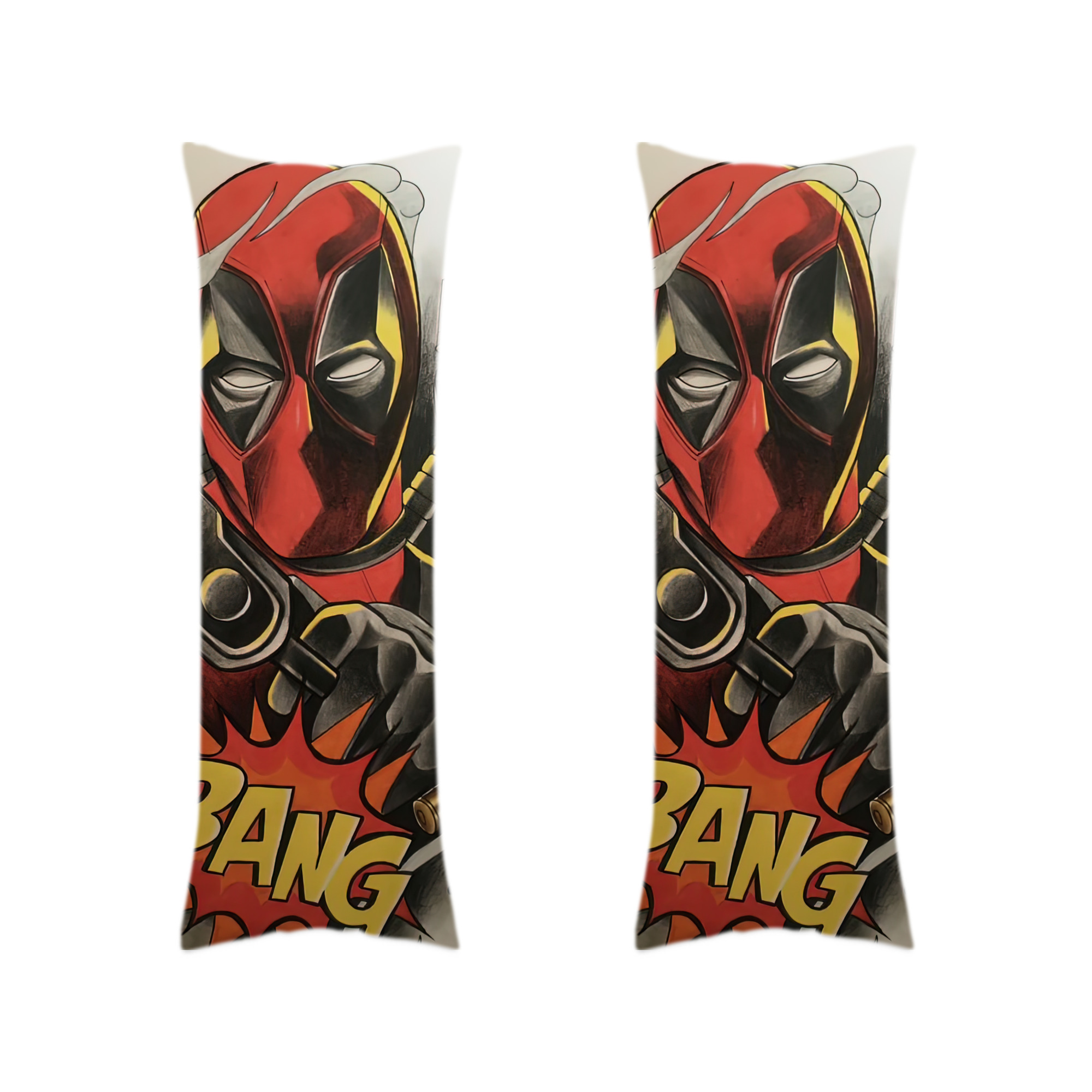（画像用） Deadpool デッドプール ロング抱き枕カバー 両面プリントタイプ（サイズ選択可）