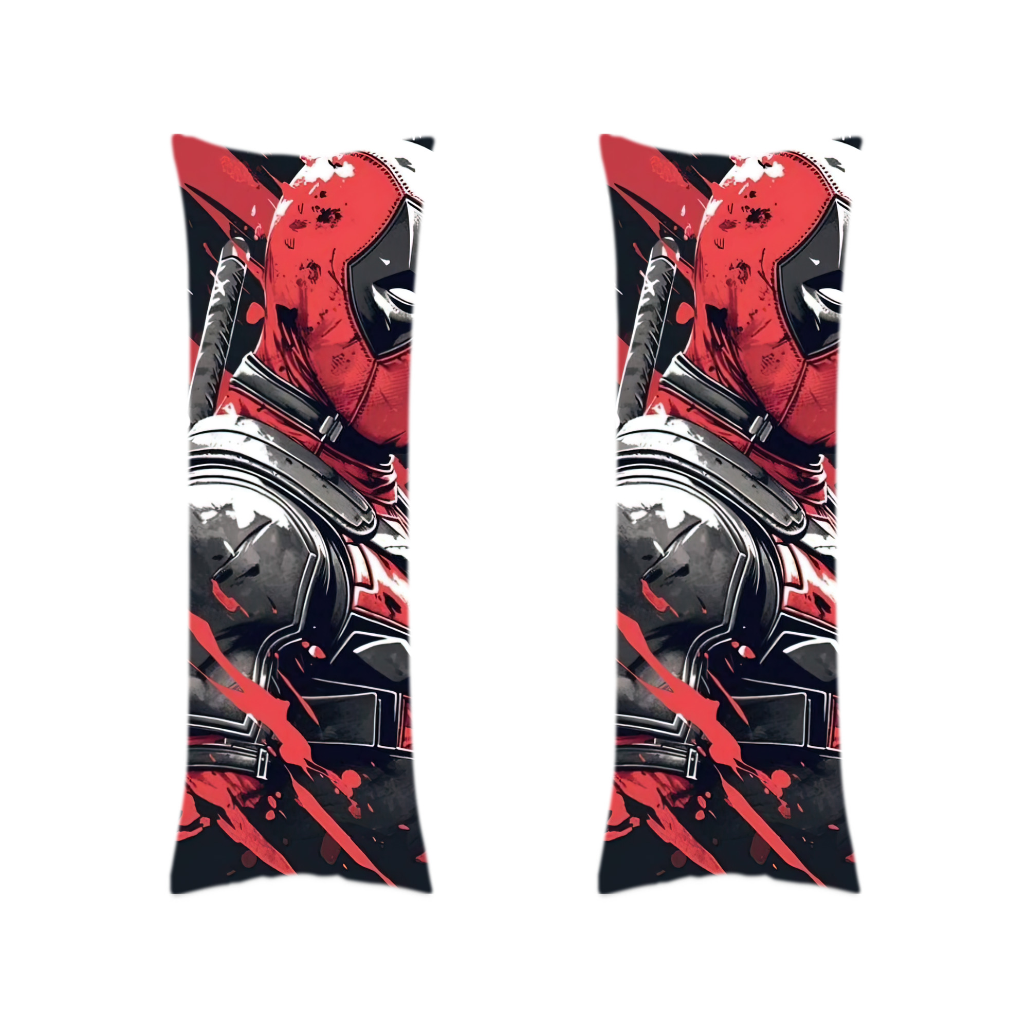 （画像用） Deadpool デッドプール ロング抱き枕カバー 両面プリントタイプ（サイズ選択可）