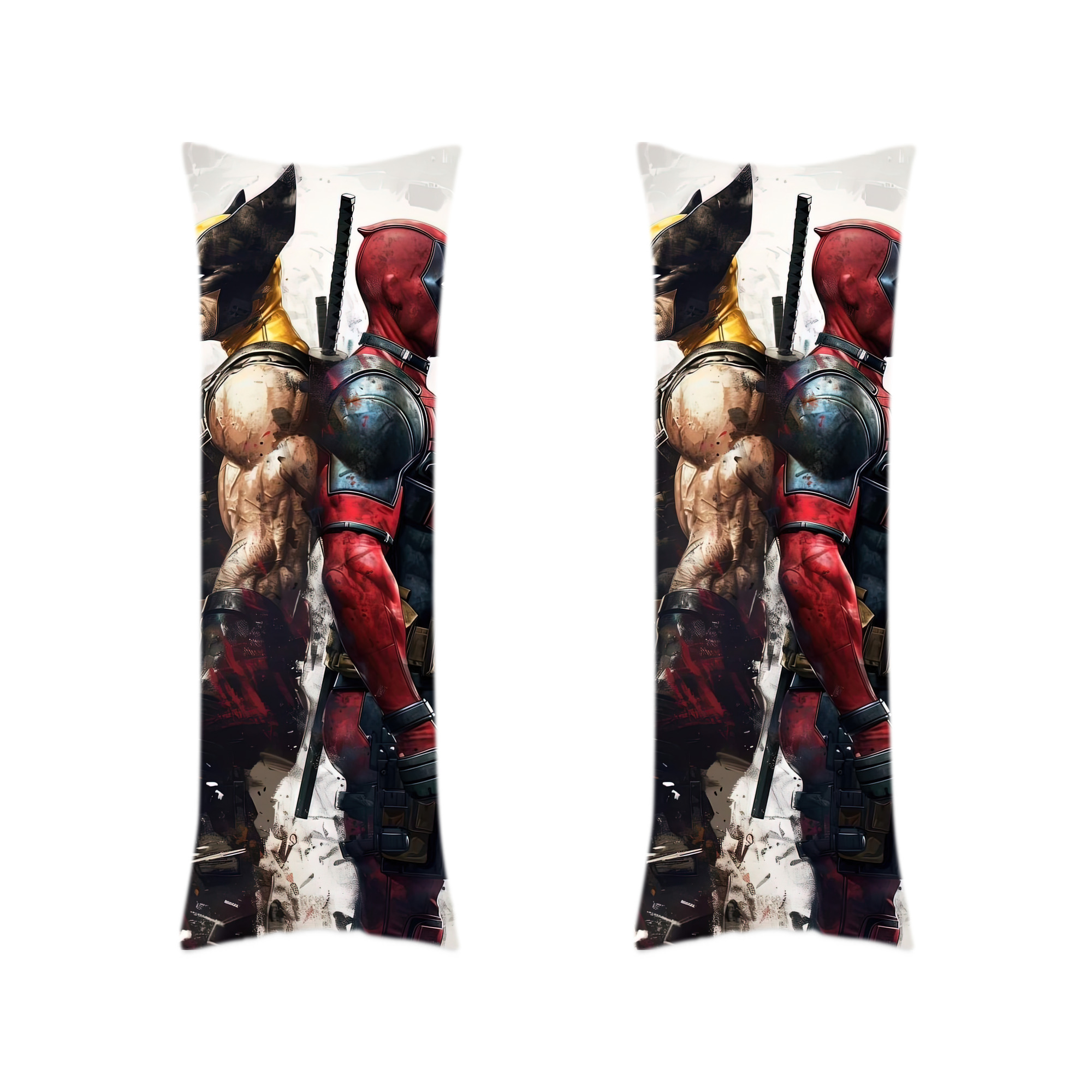 （画像用） Deadpool デッドプール ロング抱き枕カバー 両面プリントタイプ（サイズ選択可）