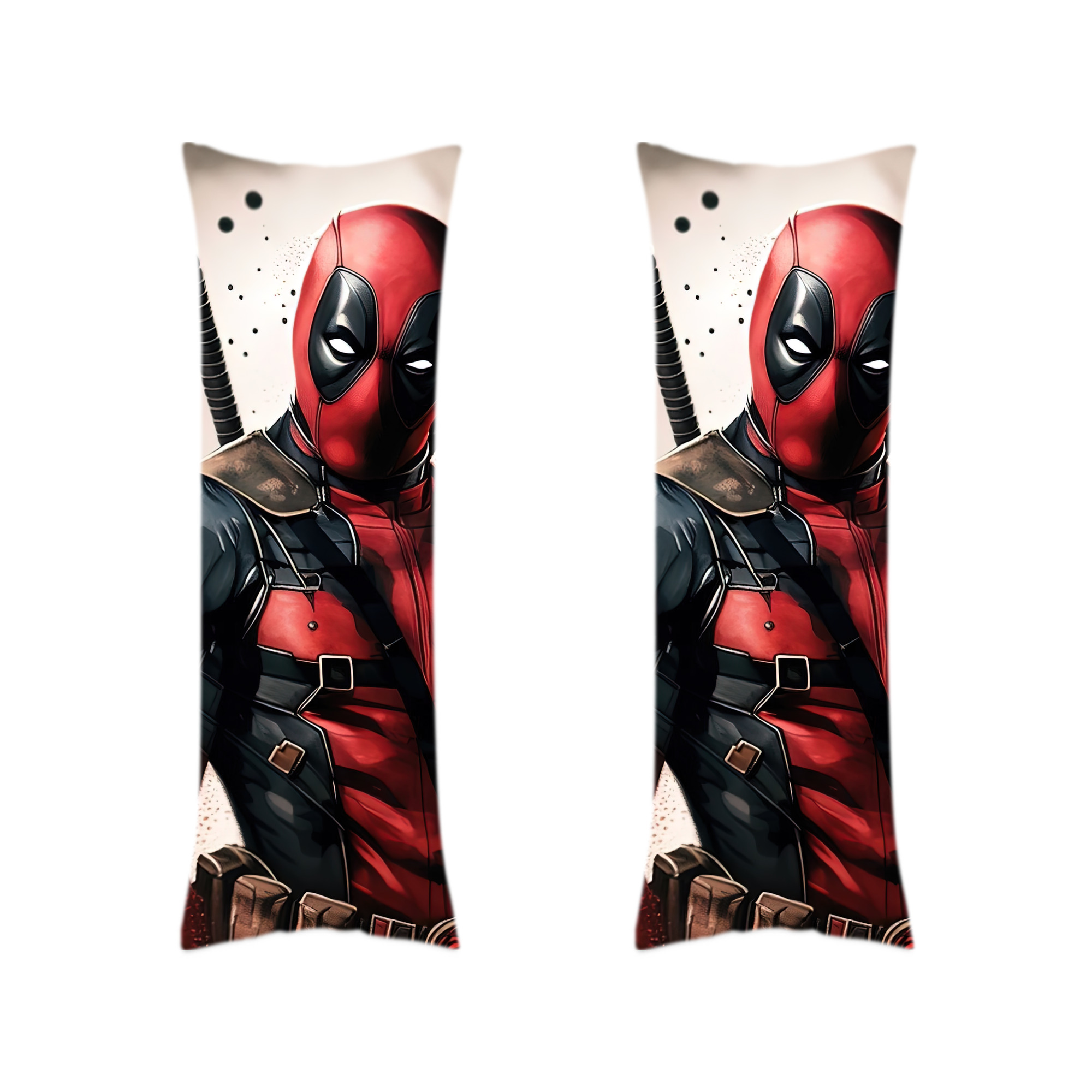 （画像用） Deadpool デッドプール ロング抱き枕カバー 両面プリントタイプ（サイズ選択可）