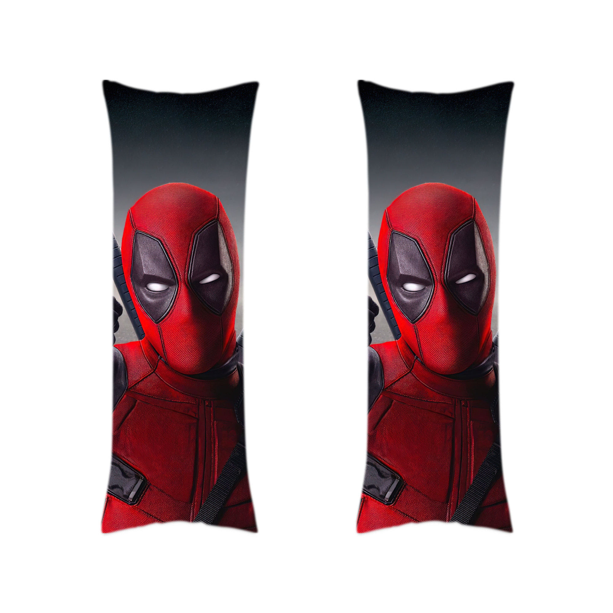 （画像用） Deadpool デッドプール ロング抱き枕カバー 両面プリントタイプ（サイズ選択可）