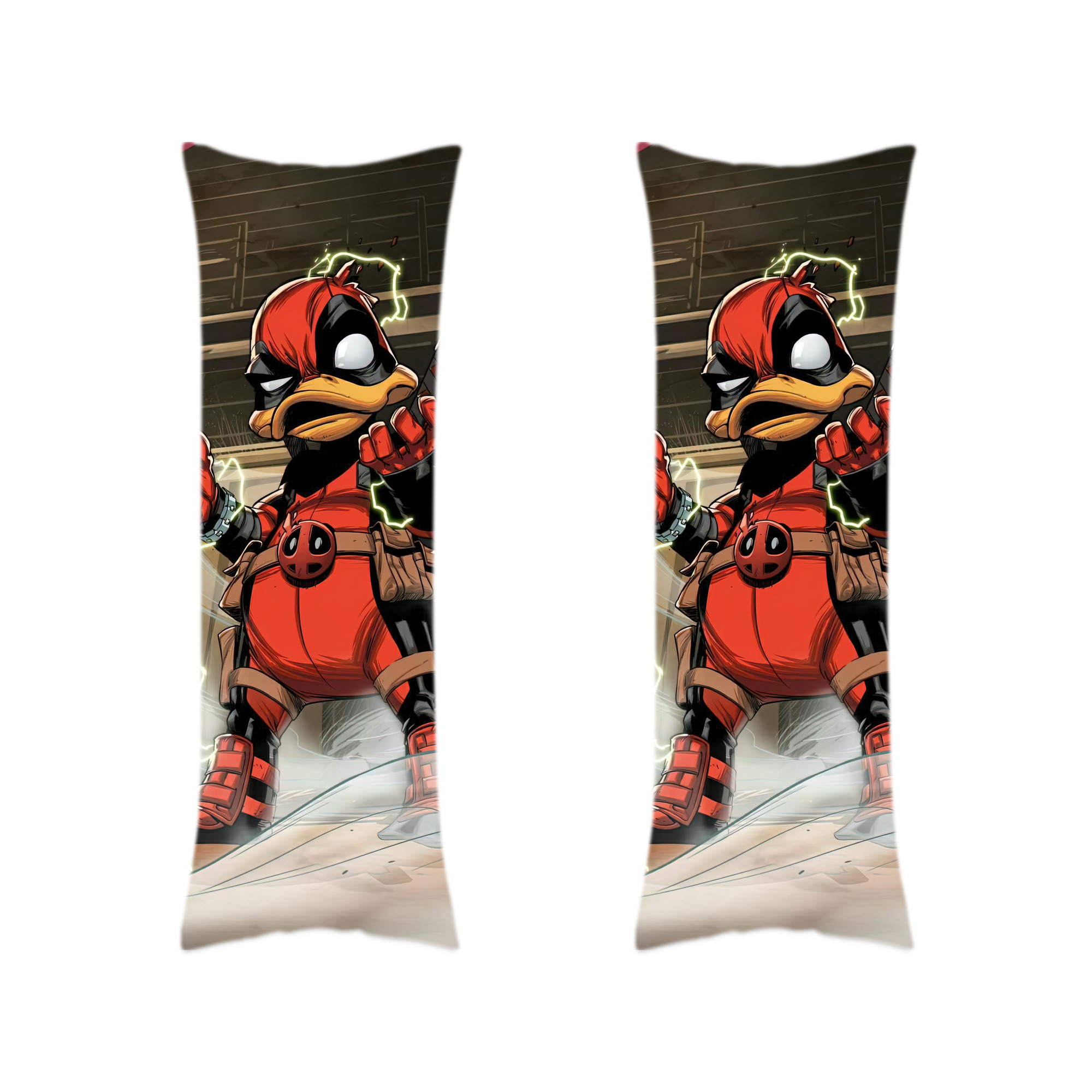 （画像用） Deadpool デッドプール ロング抱き枕カバー 両面プリントタイプ（サイズ選択可）