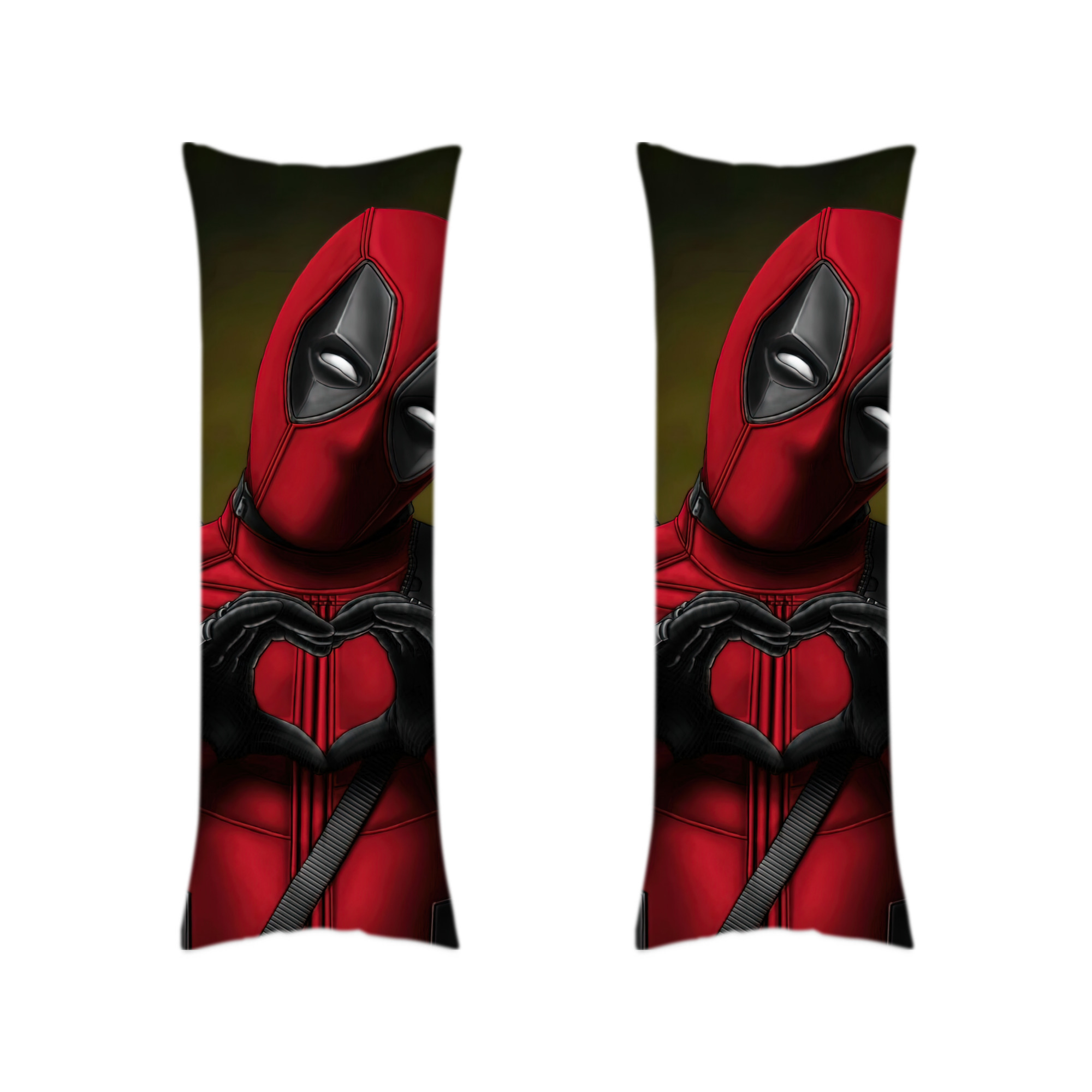 （画像用） Deadpool デッドプール ロング抱き枕カバー 両面プリントタイプ（サイズ選択可）
