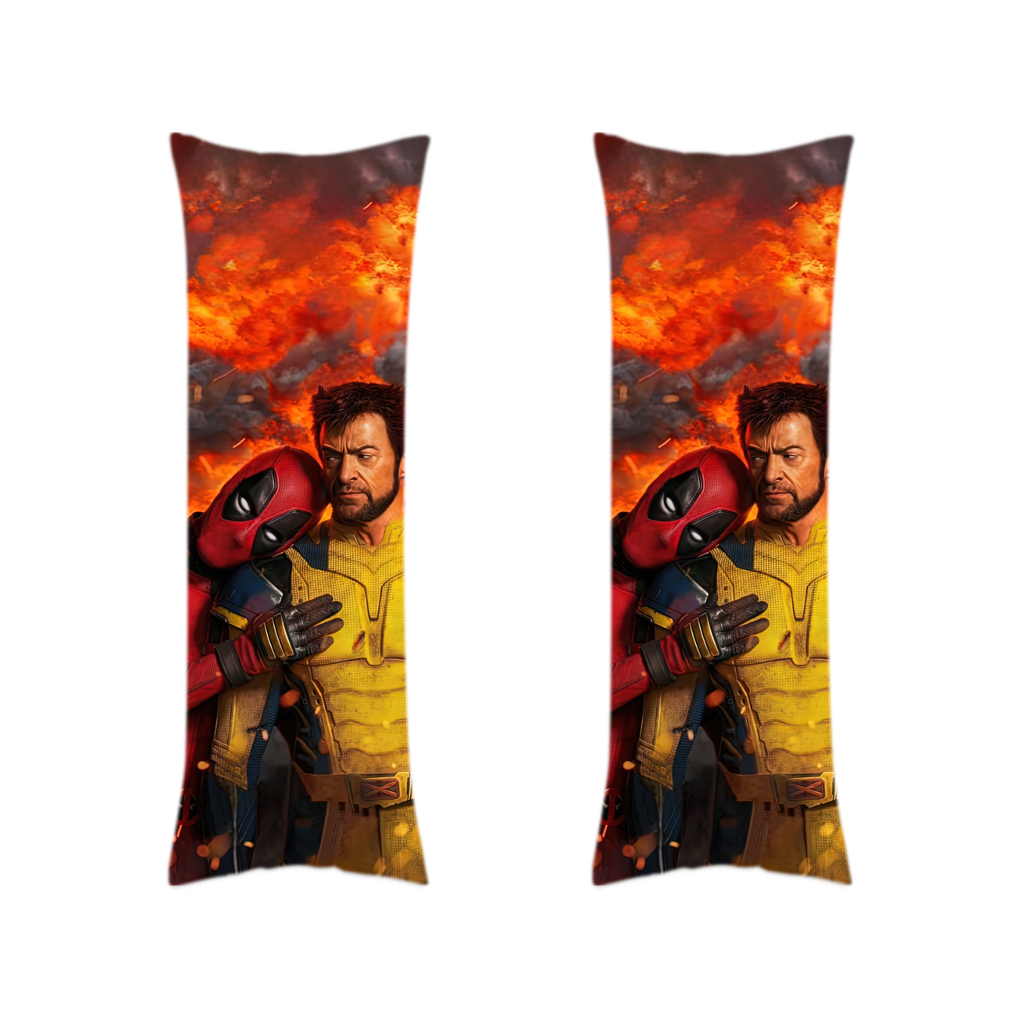 （画像用） Deadpool デッドプール ロング抱き枕カバー 両面プリントタイプ（サイズ選択可）