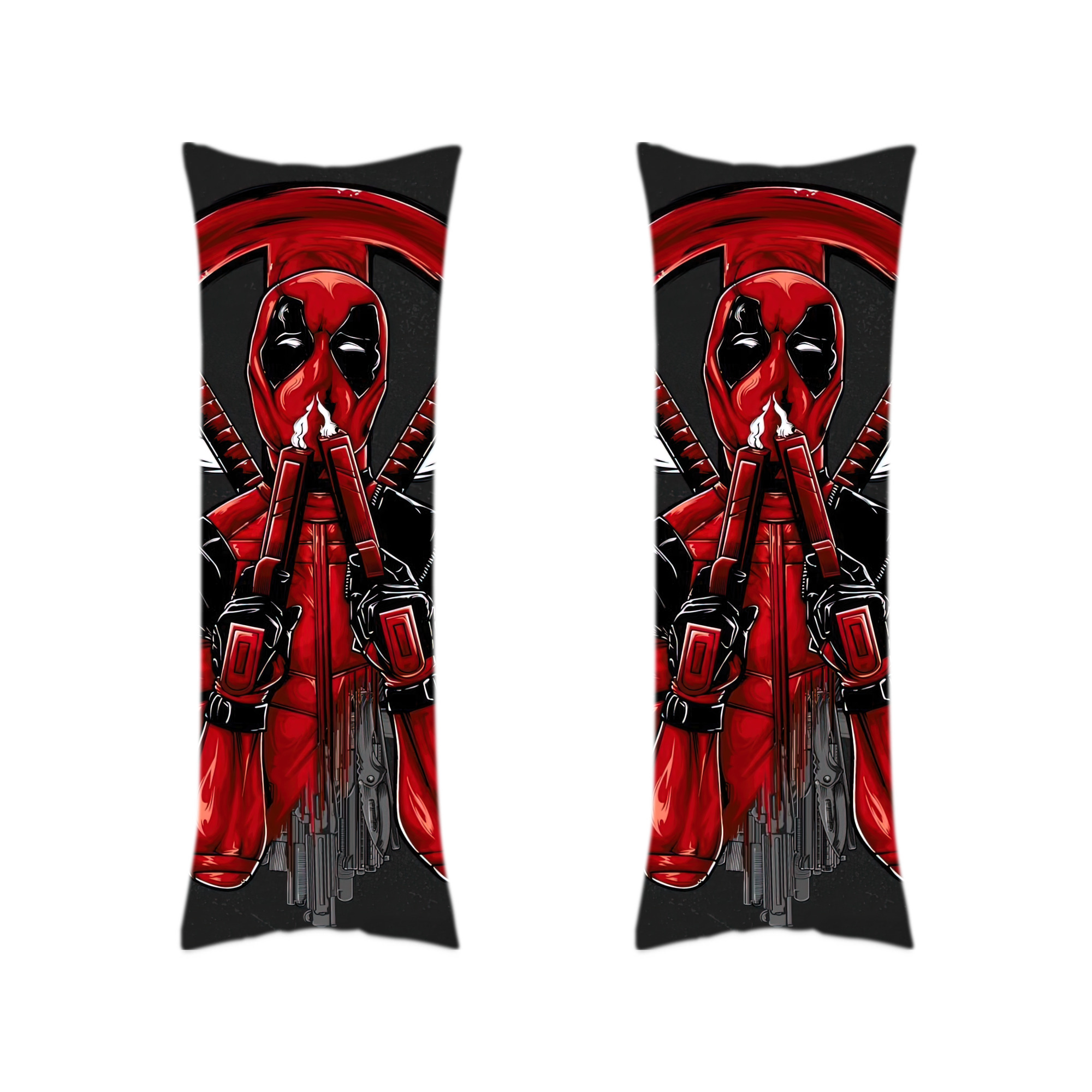 （画像用） Deadpool デッドプール ロング抱き枕カバー 両面プリントタイプ（サイズ選択可）