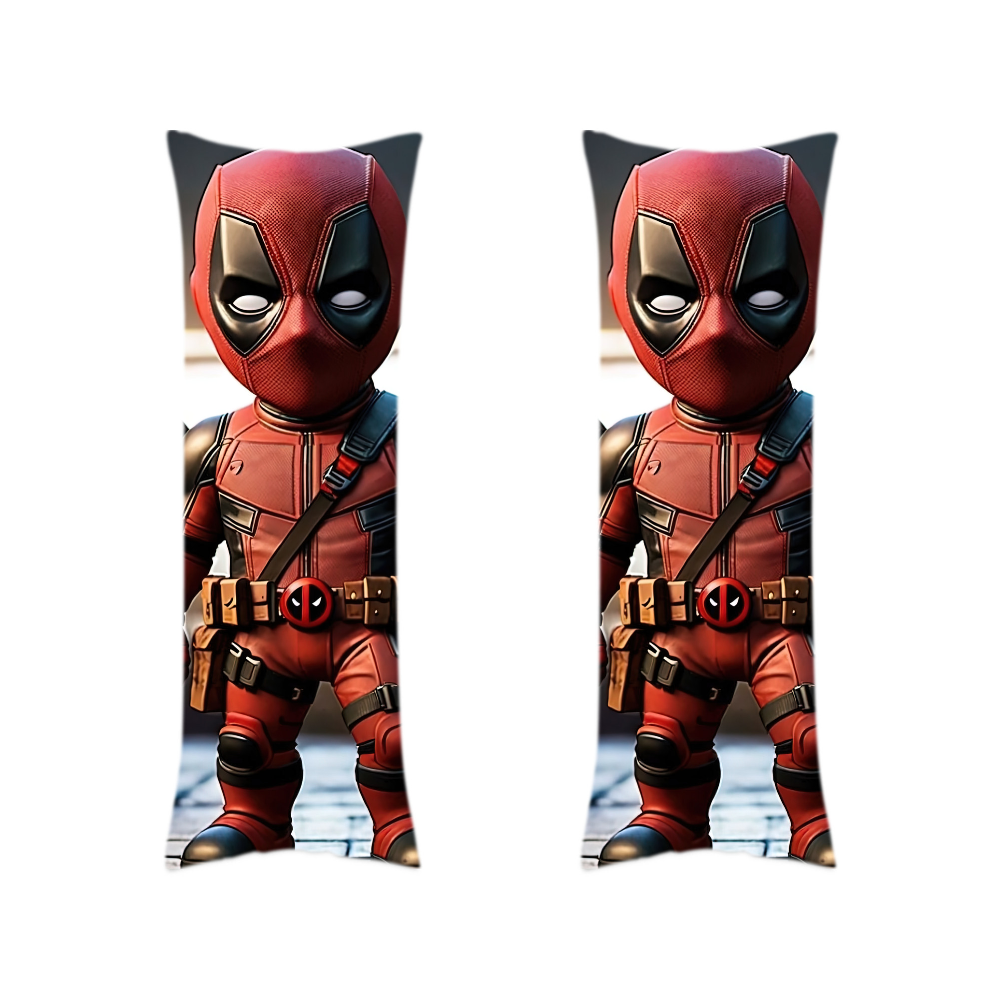 （画像用） Deadpool デッドプール ロング抱き枕カバー 両面プリントタイプ（サイズ選択可）