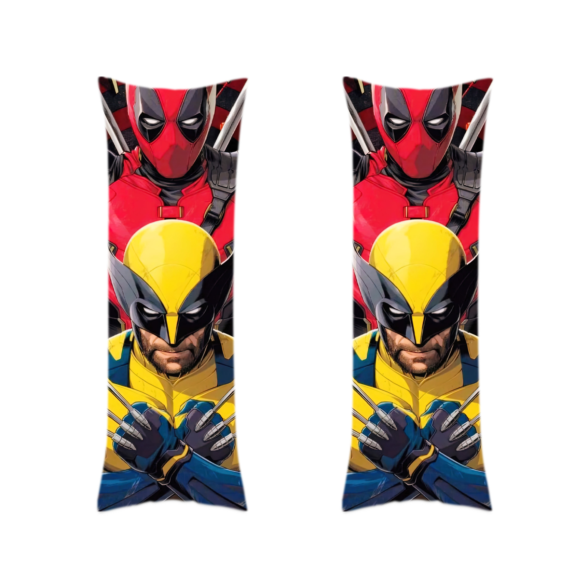 （画像用） Deadpool デッドプール ロング抱き枕カバー 両面プリントタイプ（サイズ選択可）