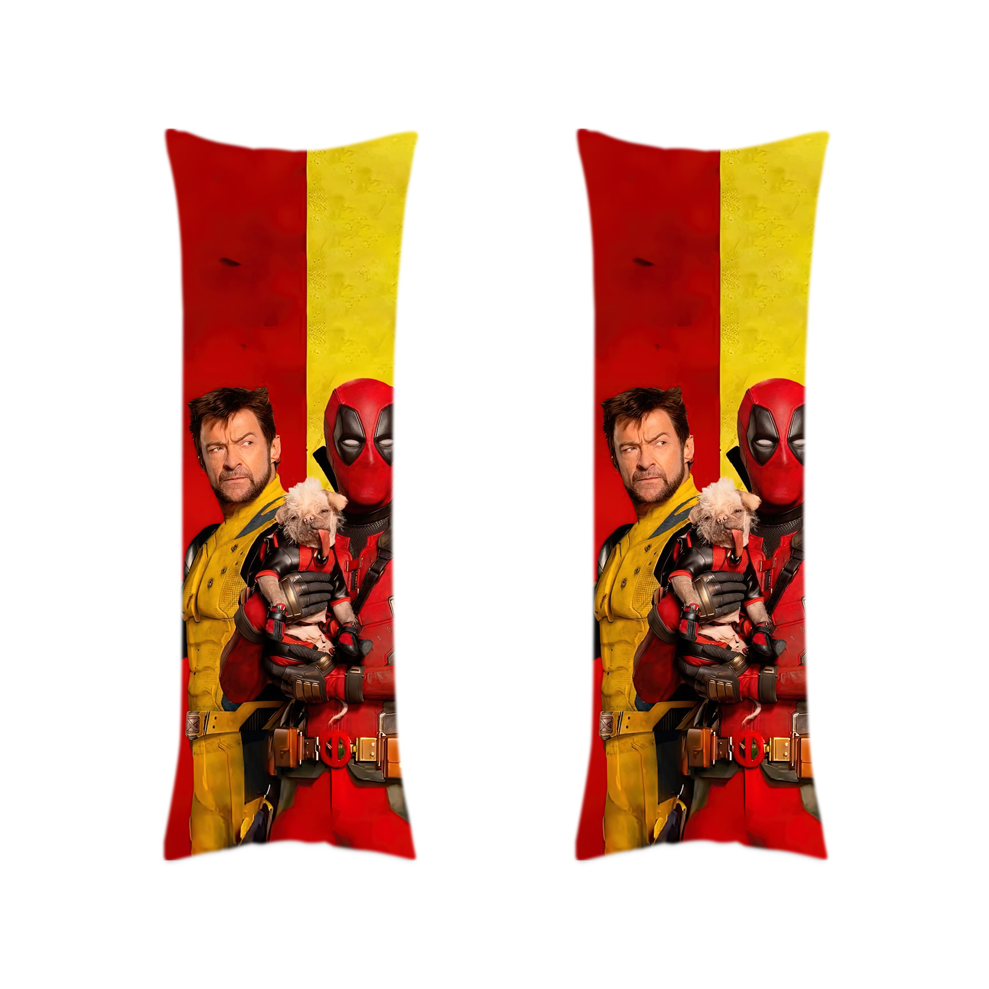 （画像用） Deadpool デッドプール ロング抱き枕カバー 両面プリントタイプ（サイズ選択可）