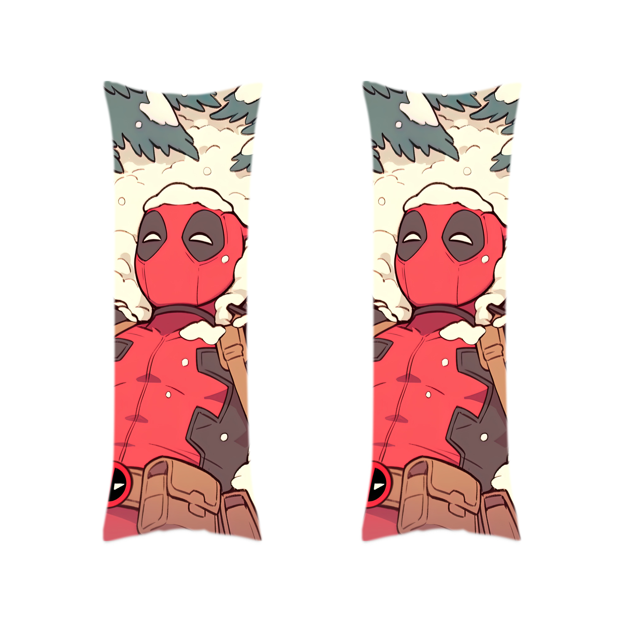 （画像用） Deadpool デッドプール ロング抱き枕カバー 両面プリントタイプ（サイズ選択可）