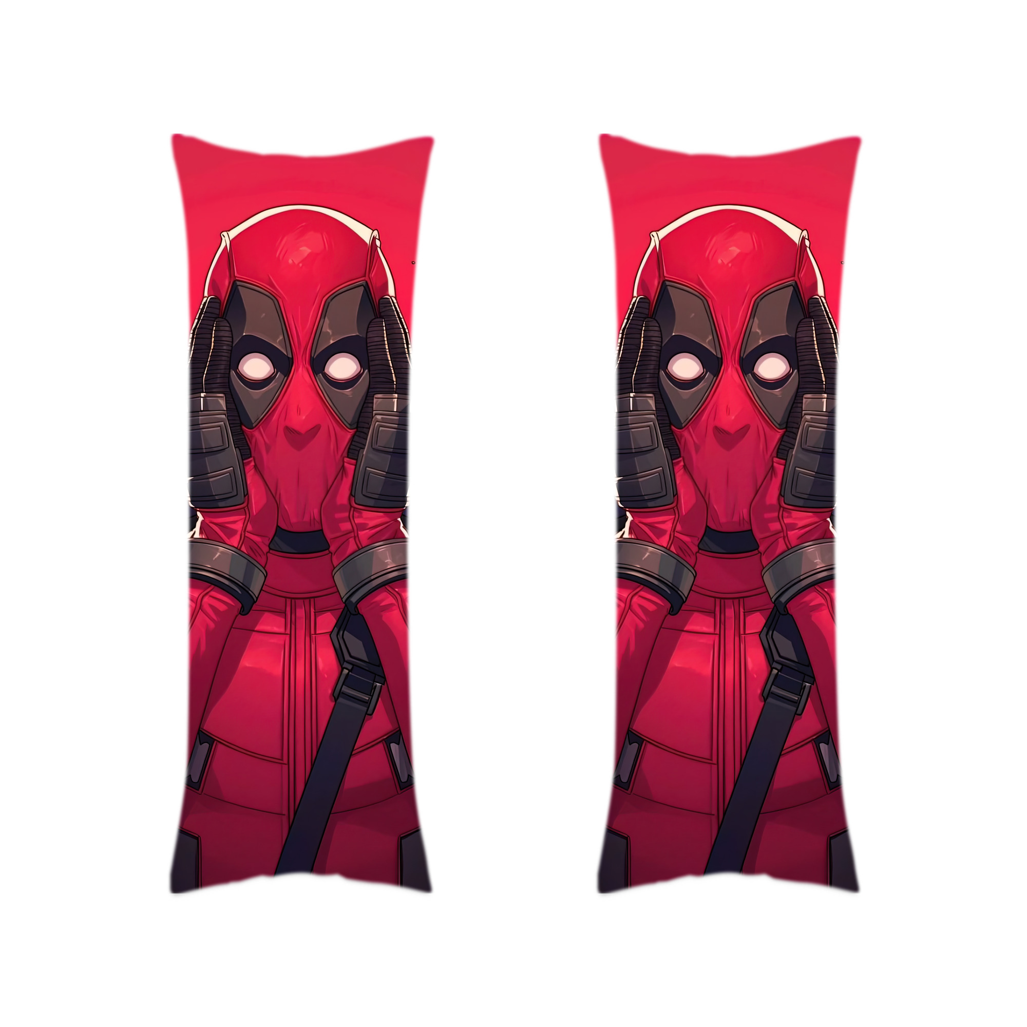 （画像用） Deadpool デッドプール ロング抱き枕カバー 両面プリントタイプ（サイズ選択可）