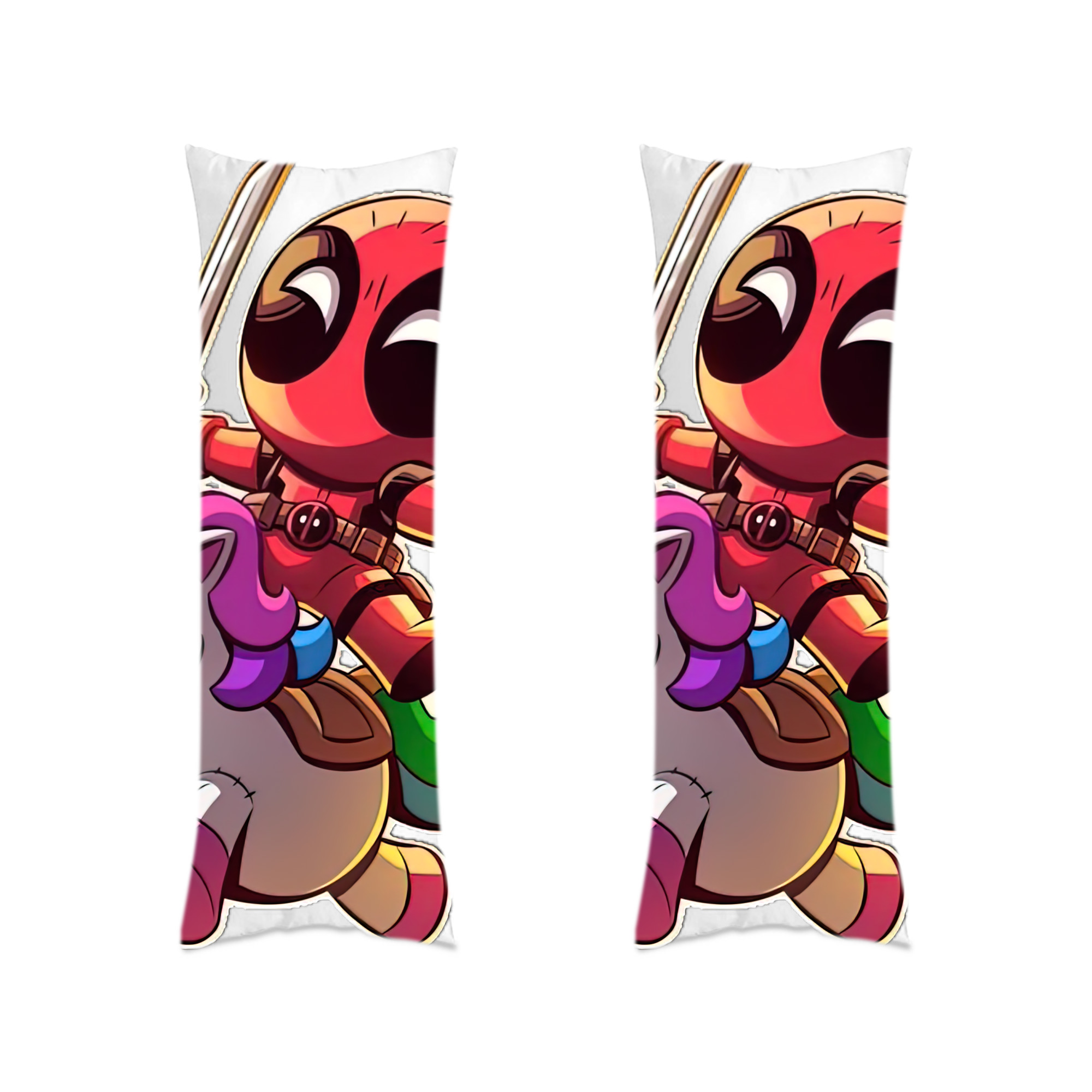 （画像用） Deadpool デッドプール ロング抱き枕カバー 両面プリントタイプ（サイズ選択可）