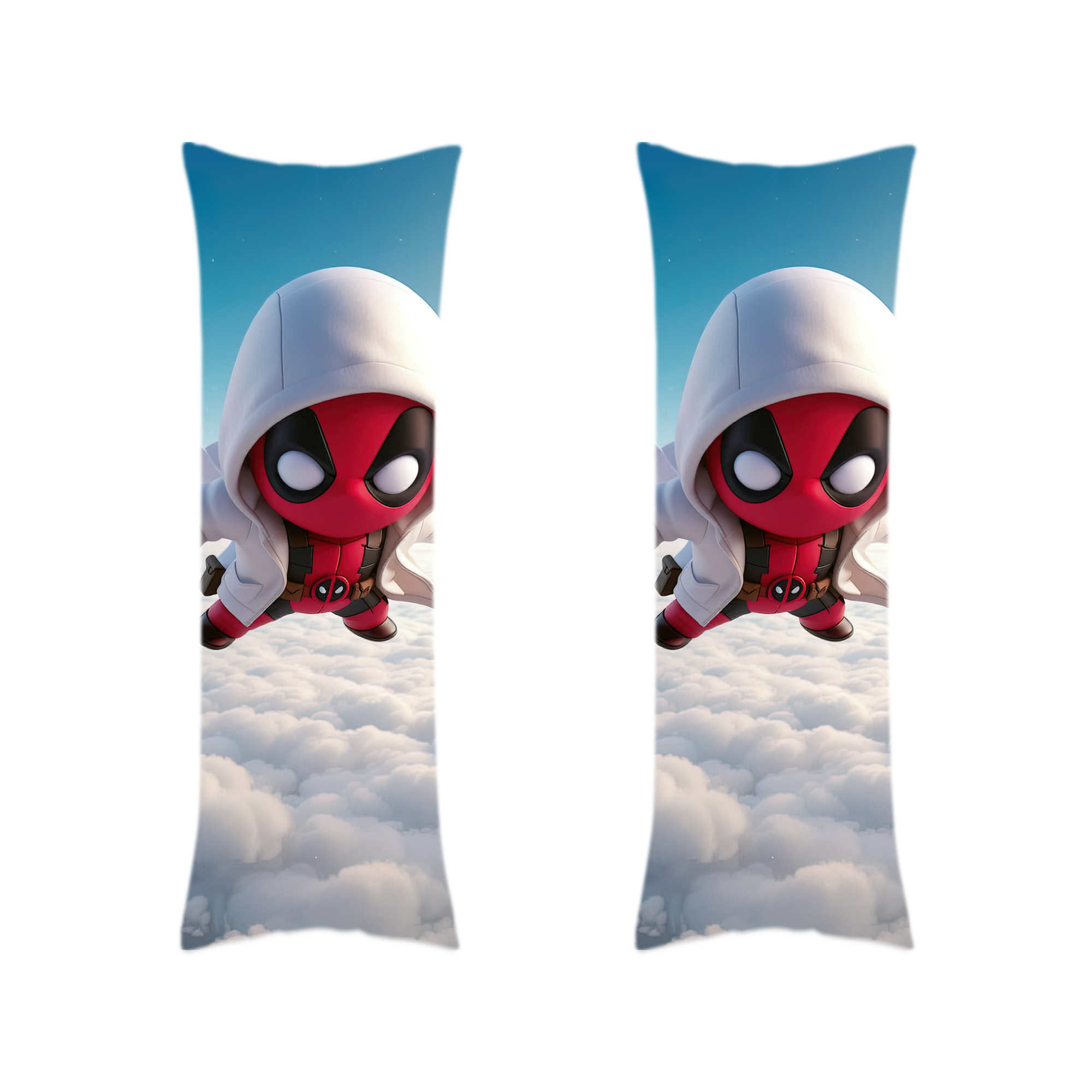 （画像用） Deadpool デッドプール ロング抱き枕カバー 両面プリントタイプ（サイズ選択可）