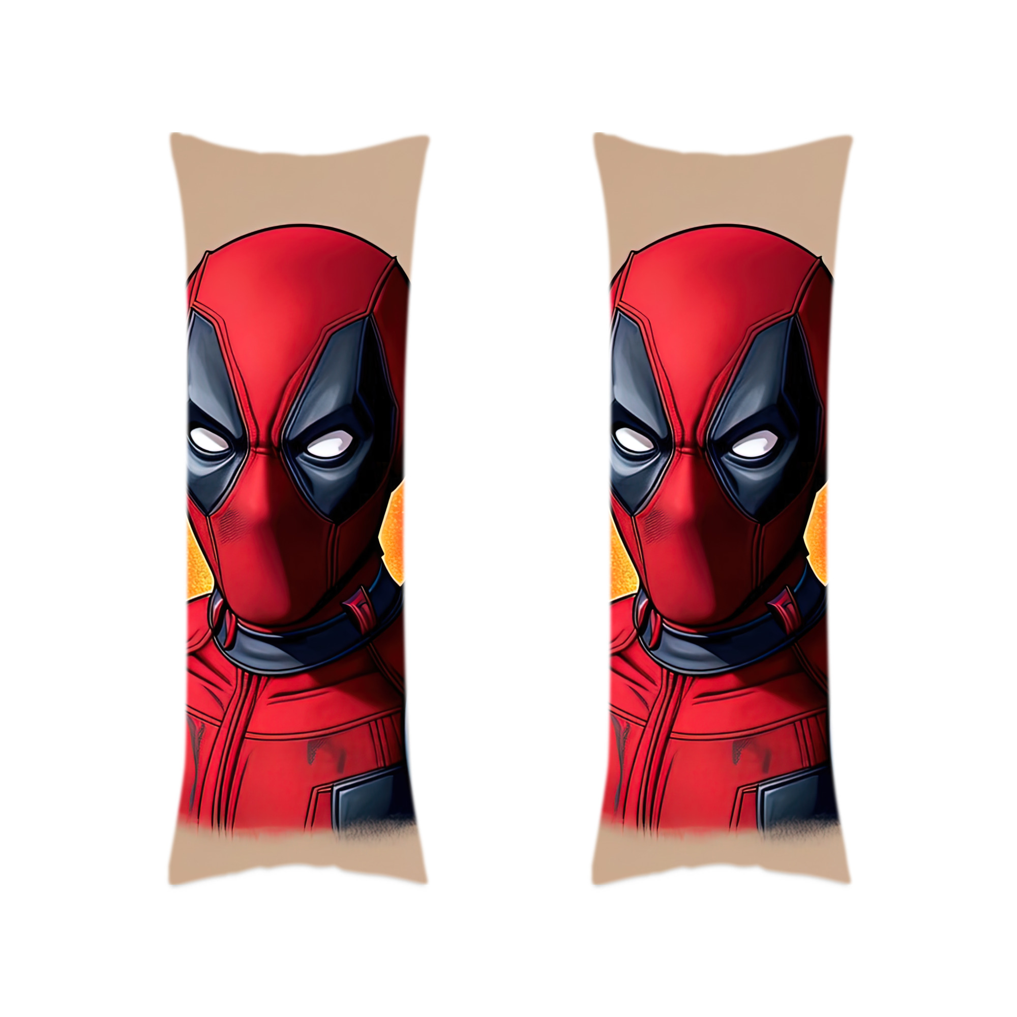 （画像用） Deadpool デッドプール ロング抱き枕カバー 両面プリントタイプ（サイズ選択可）