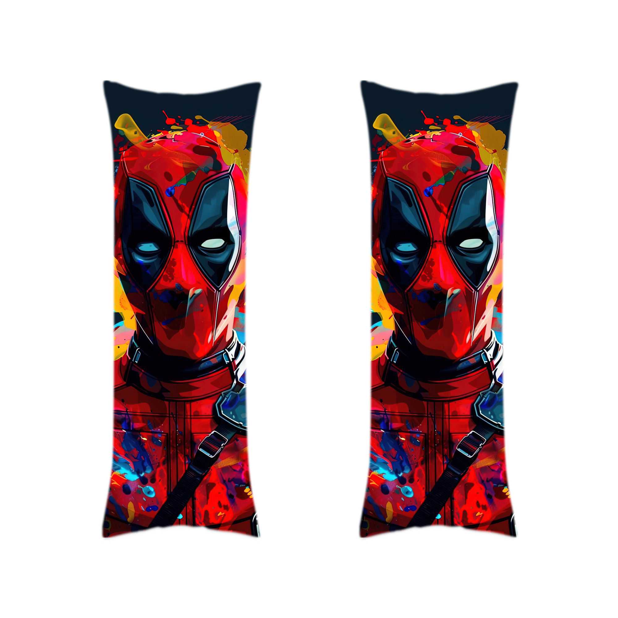 （画像用） Deadpool デッドプール ロング抱き枕カバー 両面プリントタイプ（サイズ選択可）