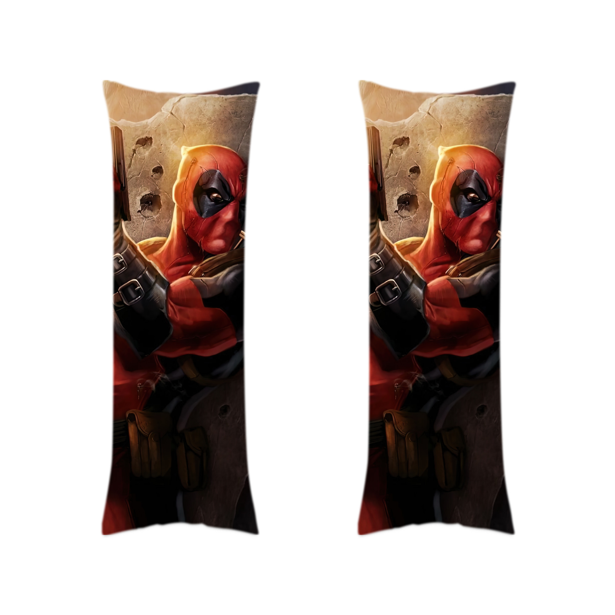 （画像用） Deadpool デッドプール ロング抱き枕カバー 両面プリントタイプ（サイズ選択可）