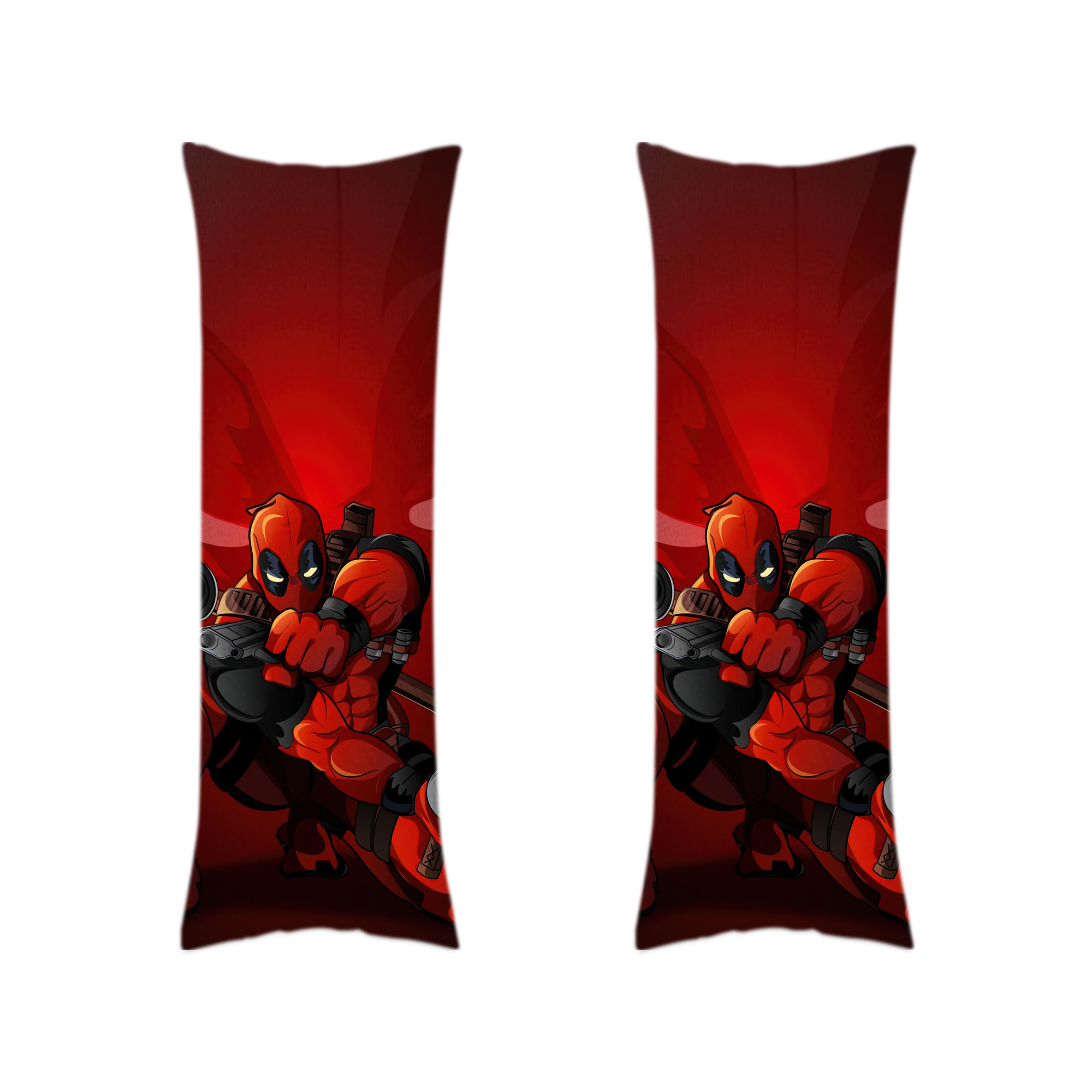 （画像用） Deadpool デッドプール ロング抱き枕カバー 両面プリントタイプ（サイズ選択可）