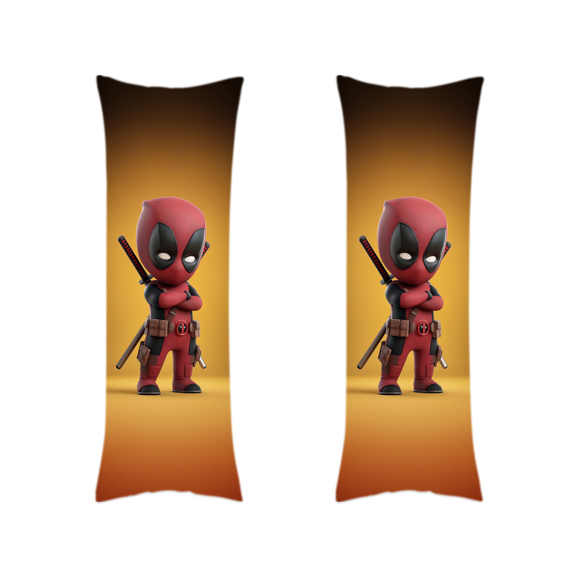 （画像用） Deadpool デッドプール ロング抱き枕カバー 両面プリントタイプ（サイズ選択可）