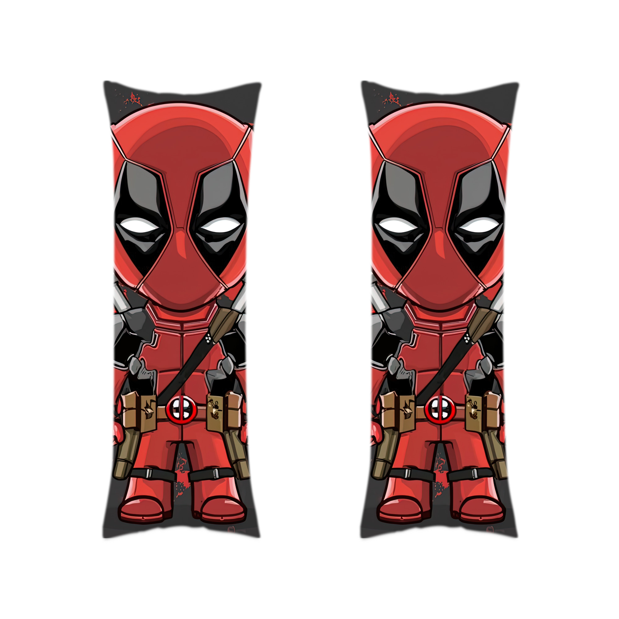 （画像用） Deadpool デッドプール ロング抱き枕カバー 両面プリントタイプ（サイズ選択可）