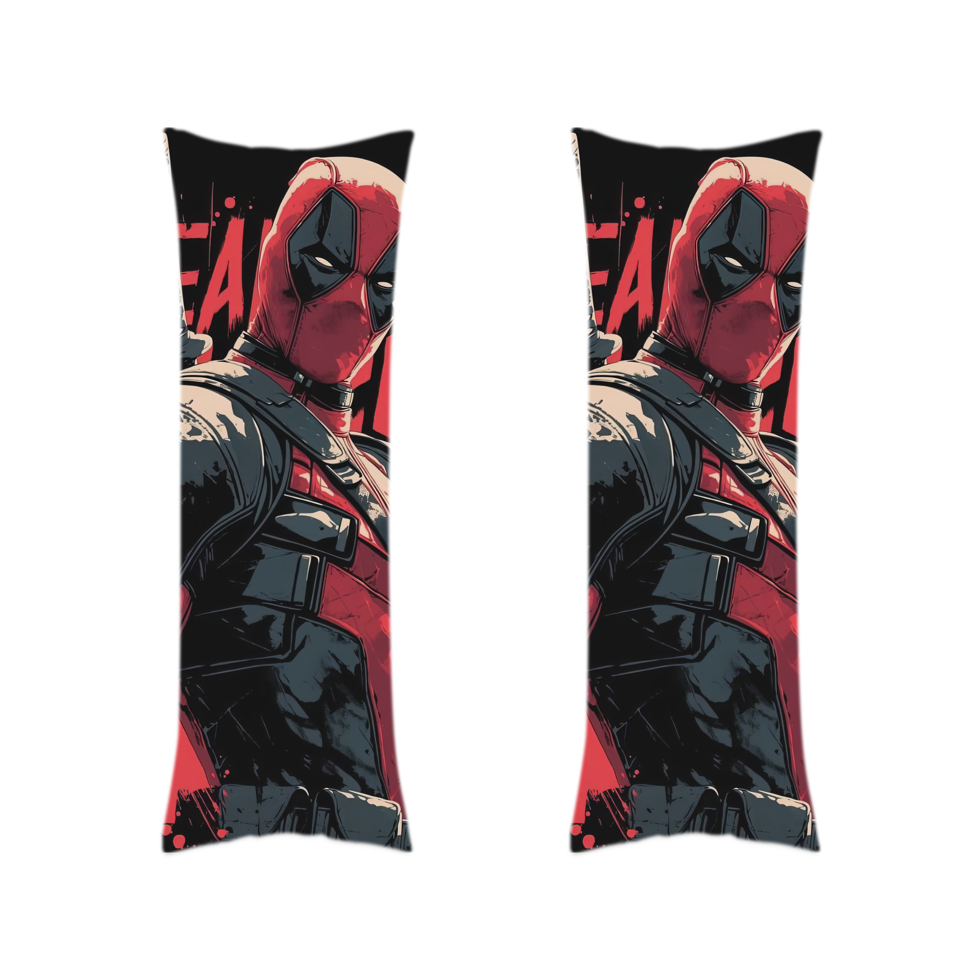 （画像用） Deadpool デッドプール ロング抱き枕カバー 両面プリントタイプ（サイズ選択可）