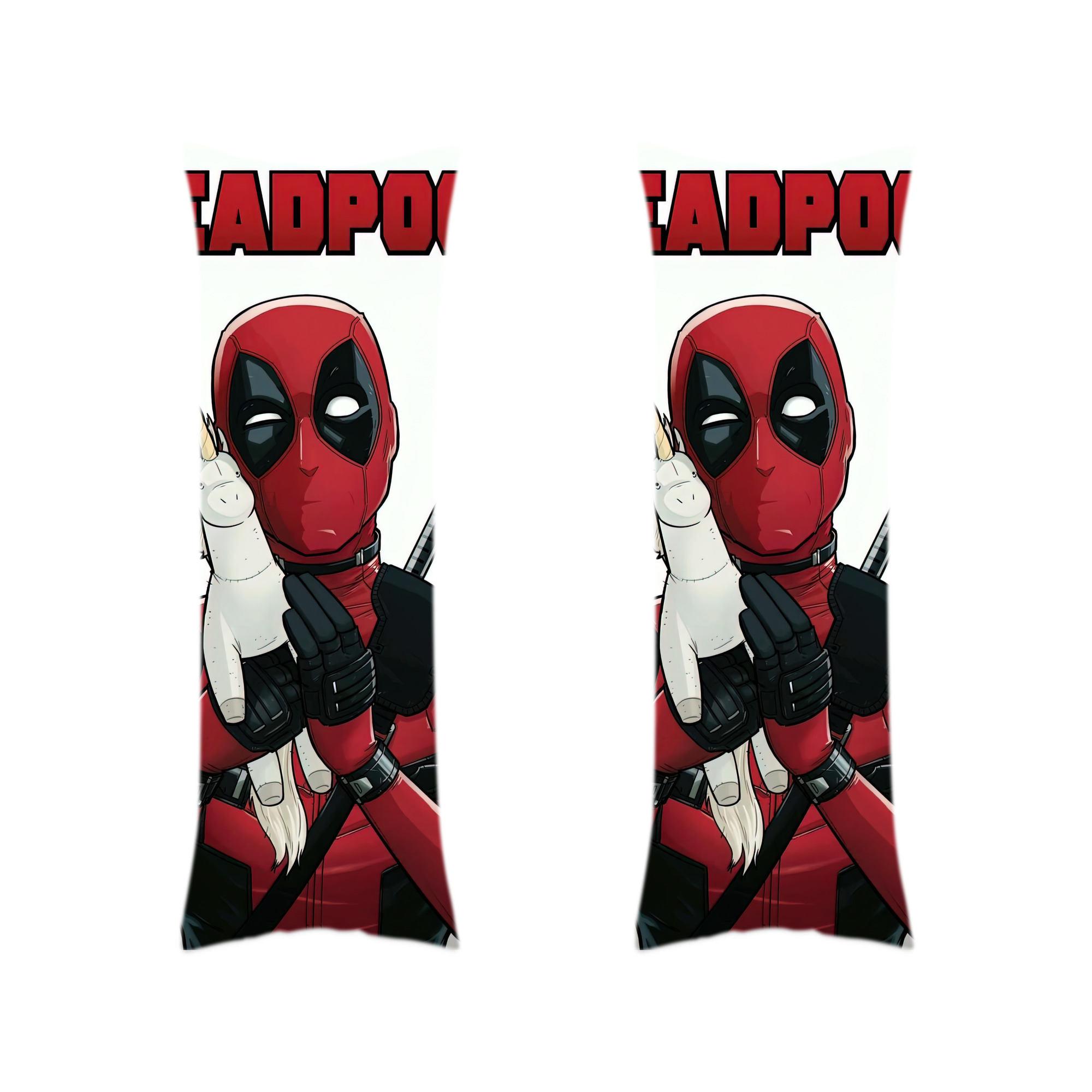 （画像用） Deadpool デッドプール ロング抱き枕カバー 両面プリントタイプ（サイズ選択可）