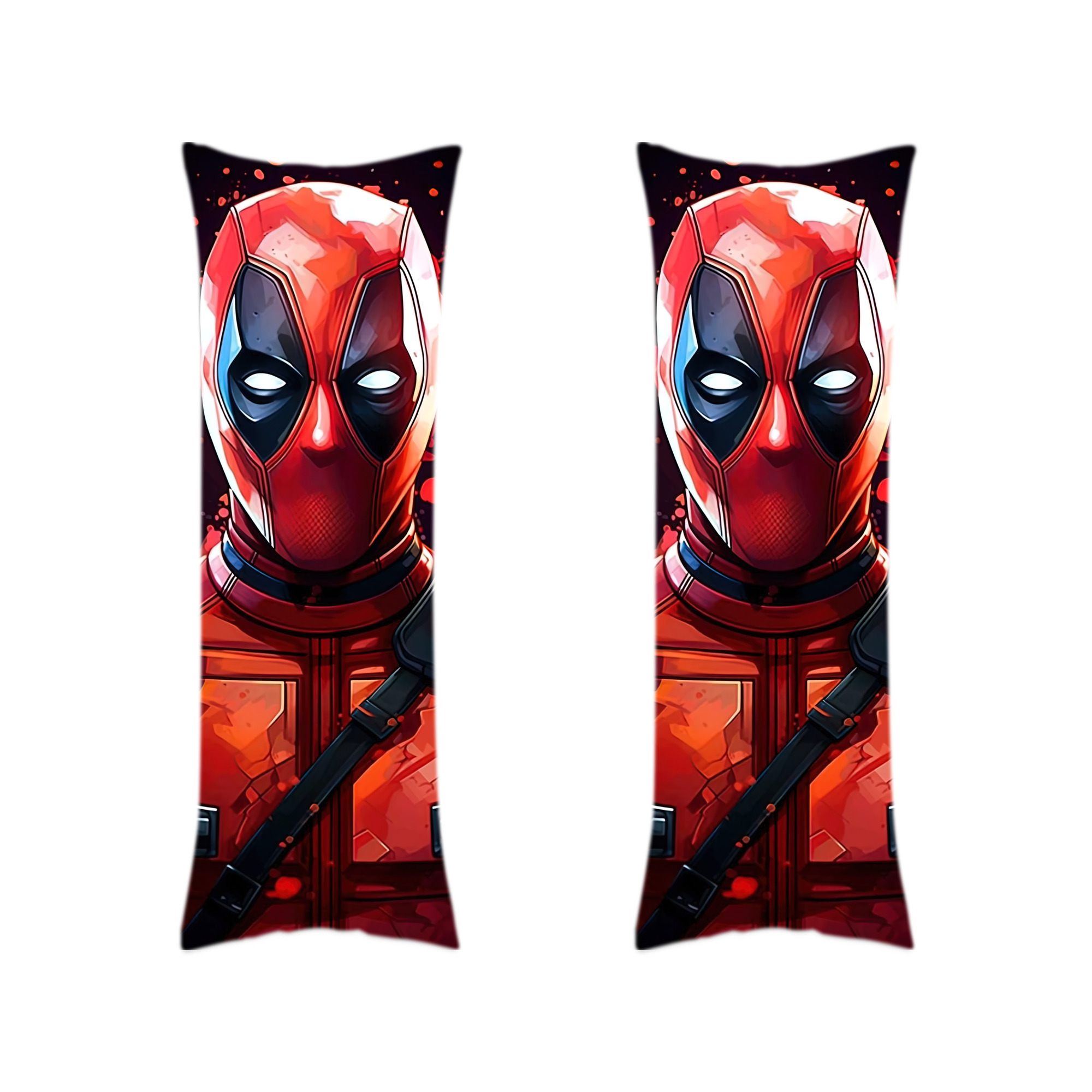 （画像用） Deadpool デッドプール ロング抱き枕カバー 両面プリントタイプ（サイズ選択可）