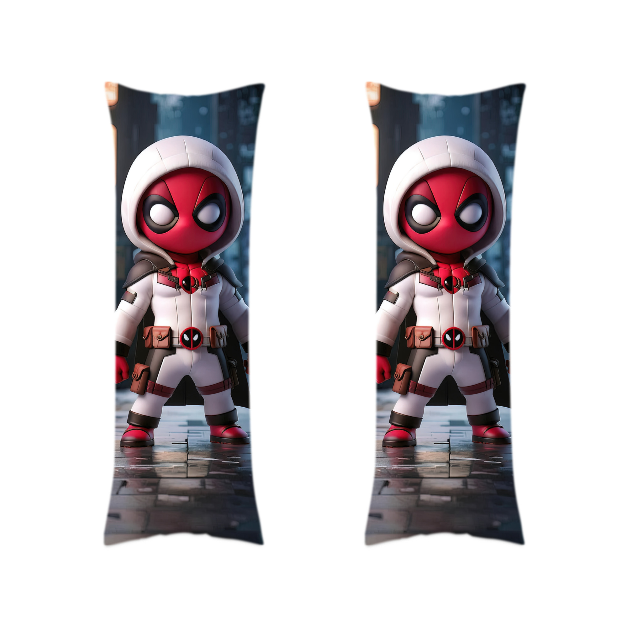 （画像用） Deadpool デッドプール ロング抱き枕カバー 両面プリントタイプ（サイズ選択可）