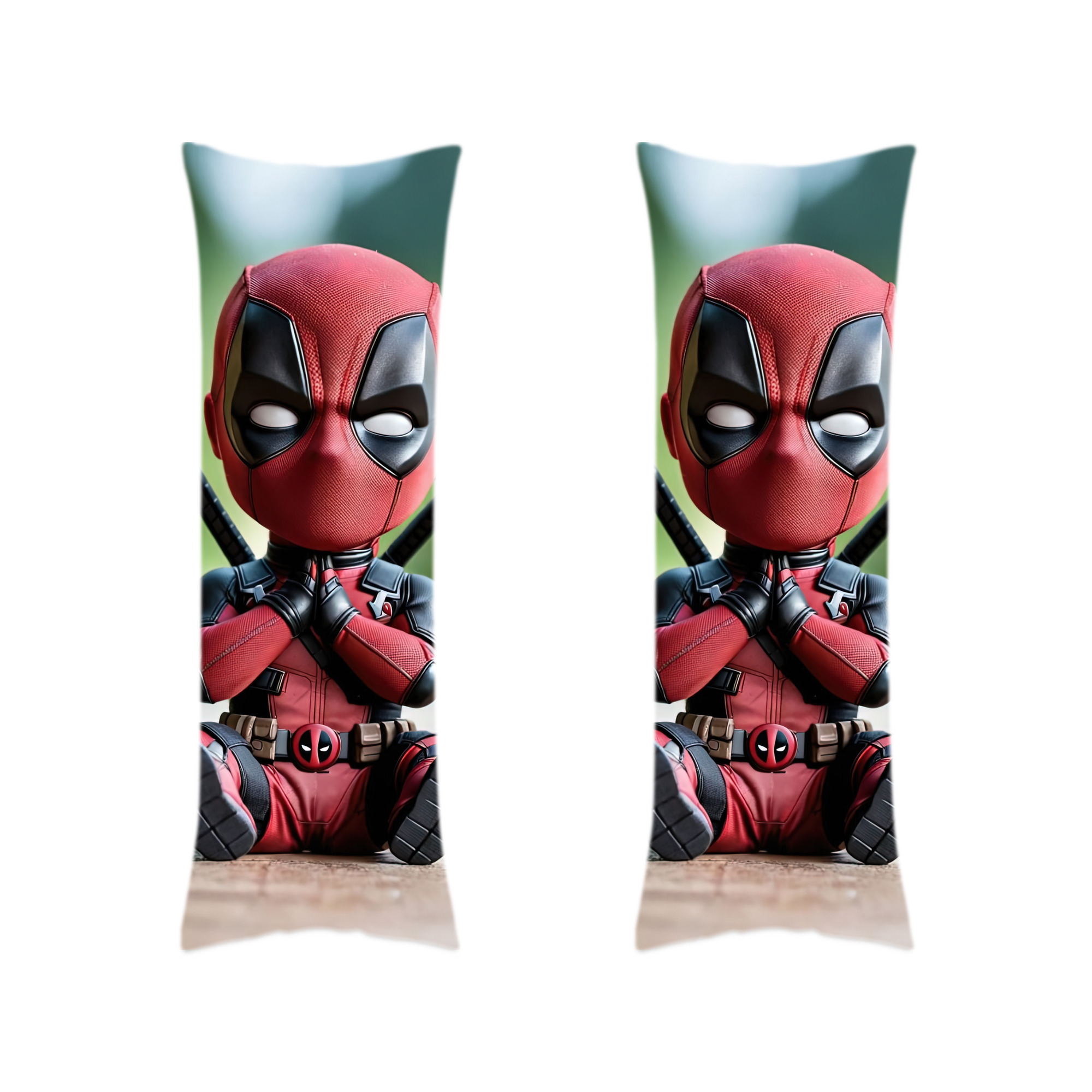 （画像用） Deadpool デッドプール ロング抱き枕カバー 両面プリントタイプ（サイズ選択可）