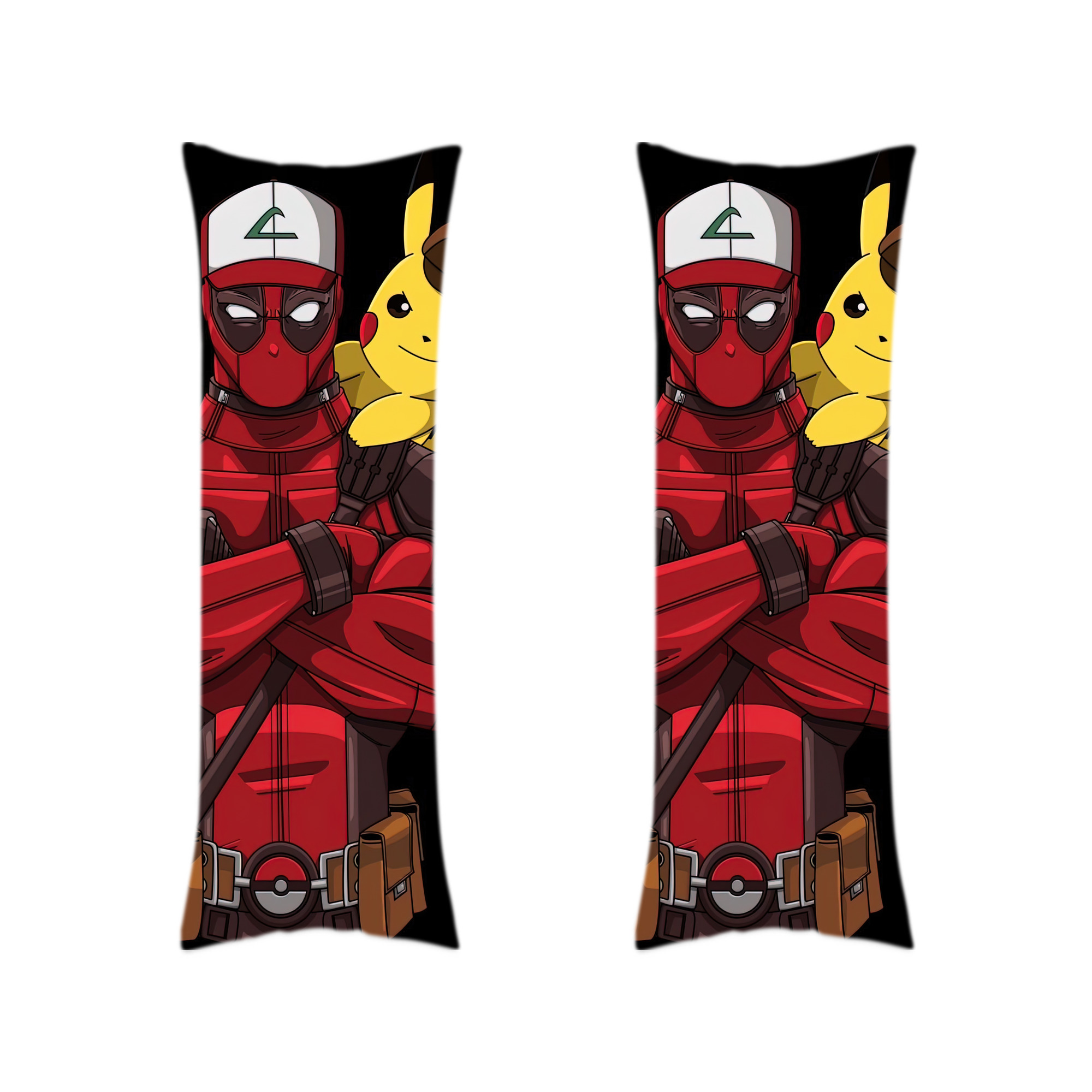 （画像用） Deadpool デッドプール ロング抱き枕カバー 両面プリントタイプ（サイズ選択可）