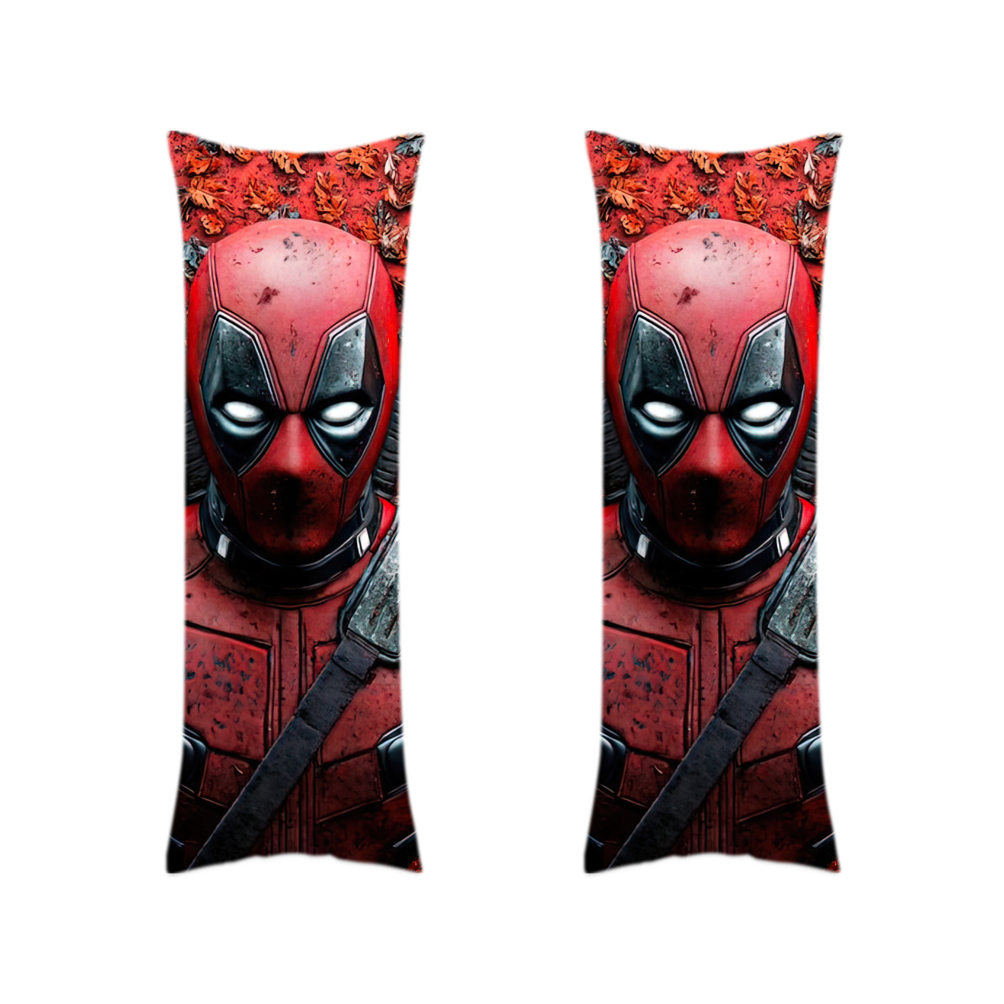 （画像用） Deadpool デッドプール ロング抱き枕カバー 両面プリントタイプ（サイズ選択可）