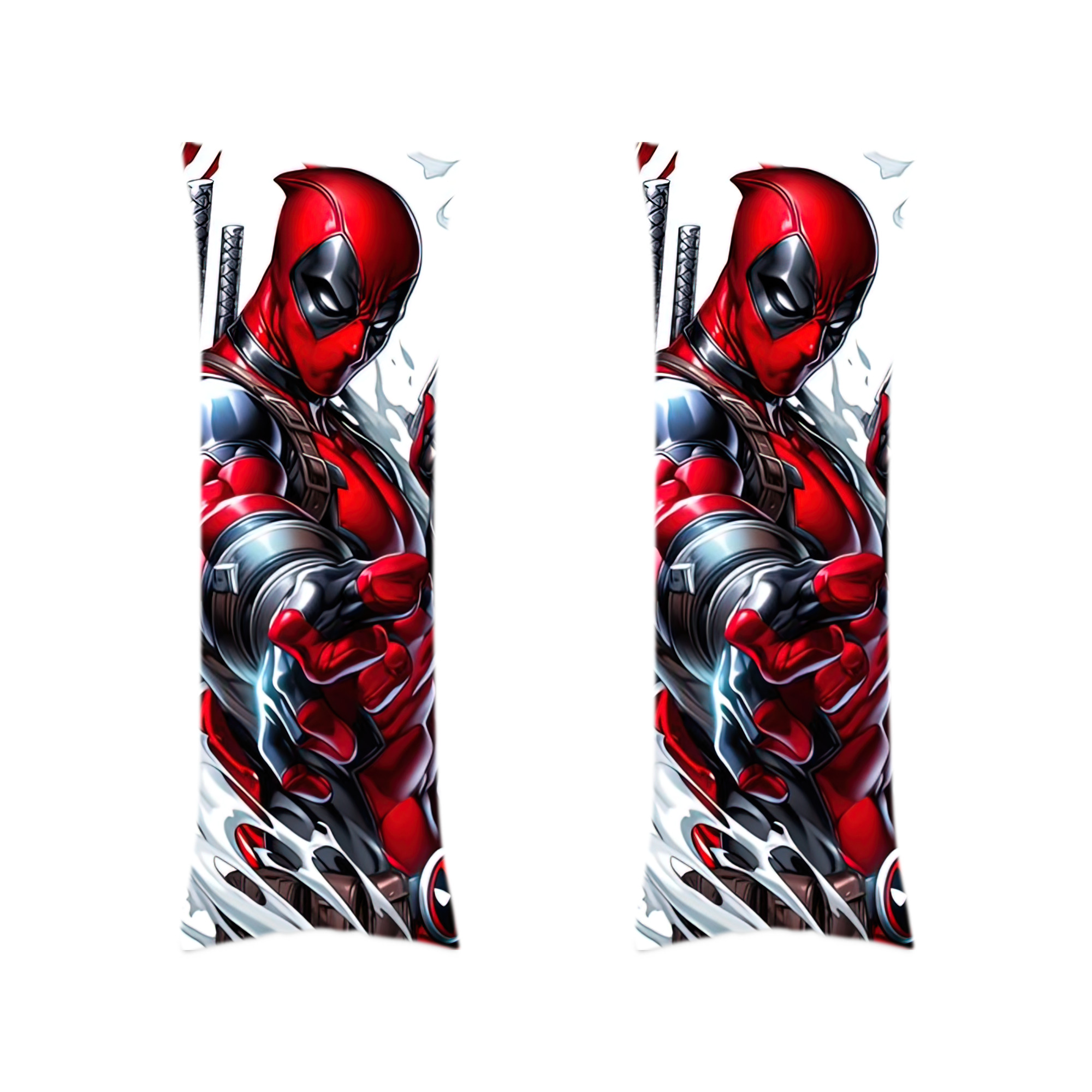 （画像用） Deadpool デッドプール ロング抱き枕カバー 両面プリントタイプ（サイズ選択可）
