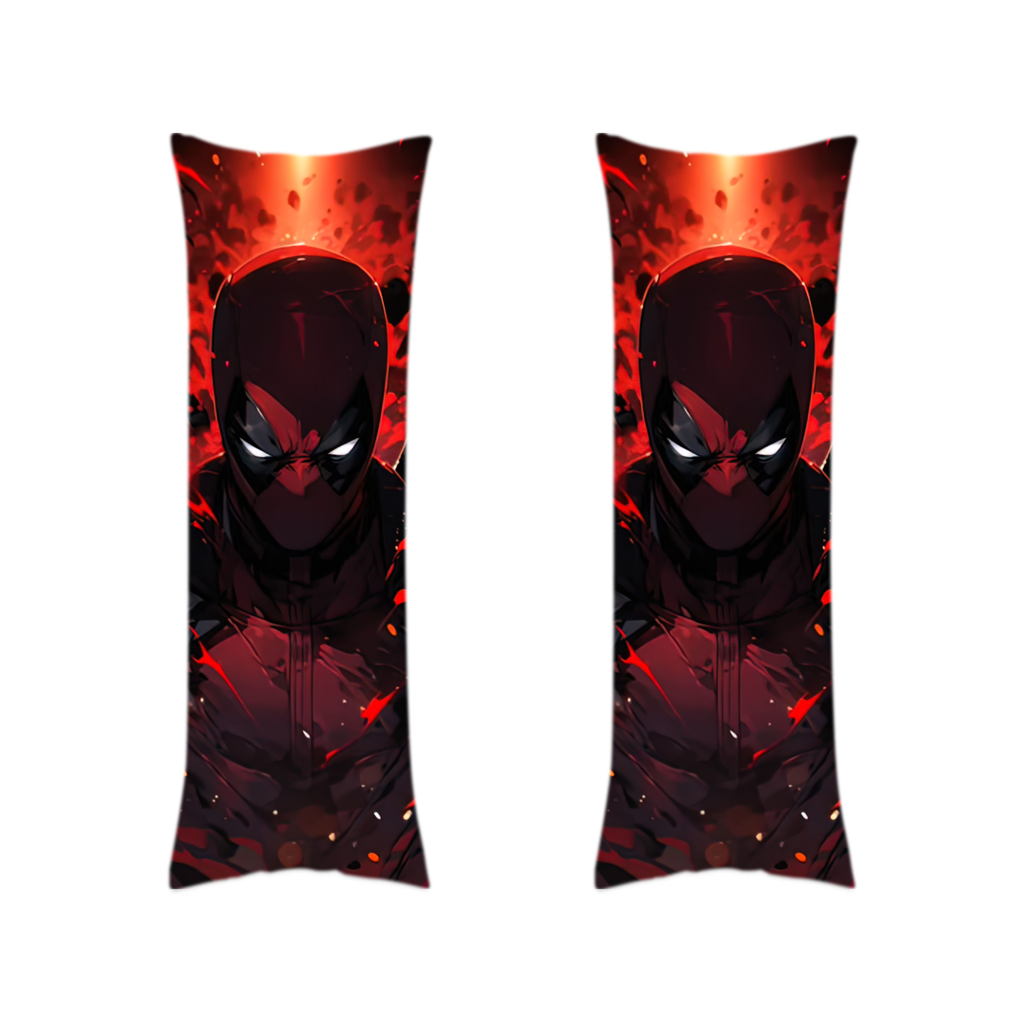 （画像用） Deadpool デッドプール ロング抱き枕カバー 両面プリントタイプ（サイズ選択可）