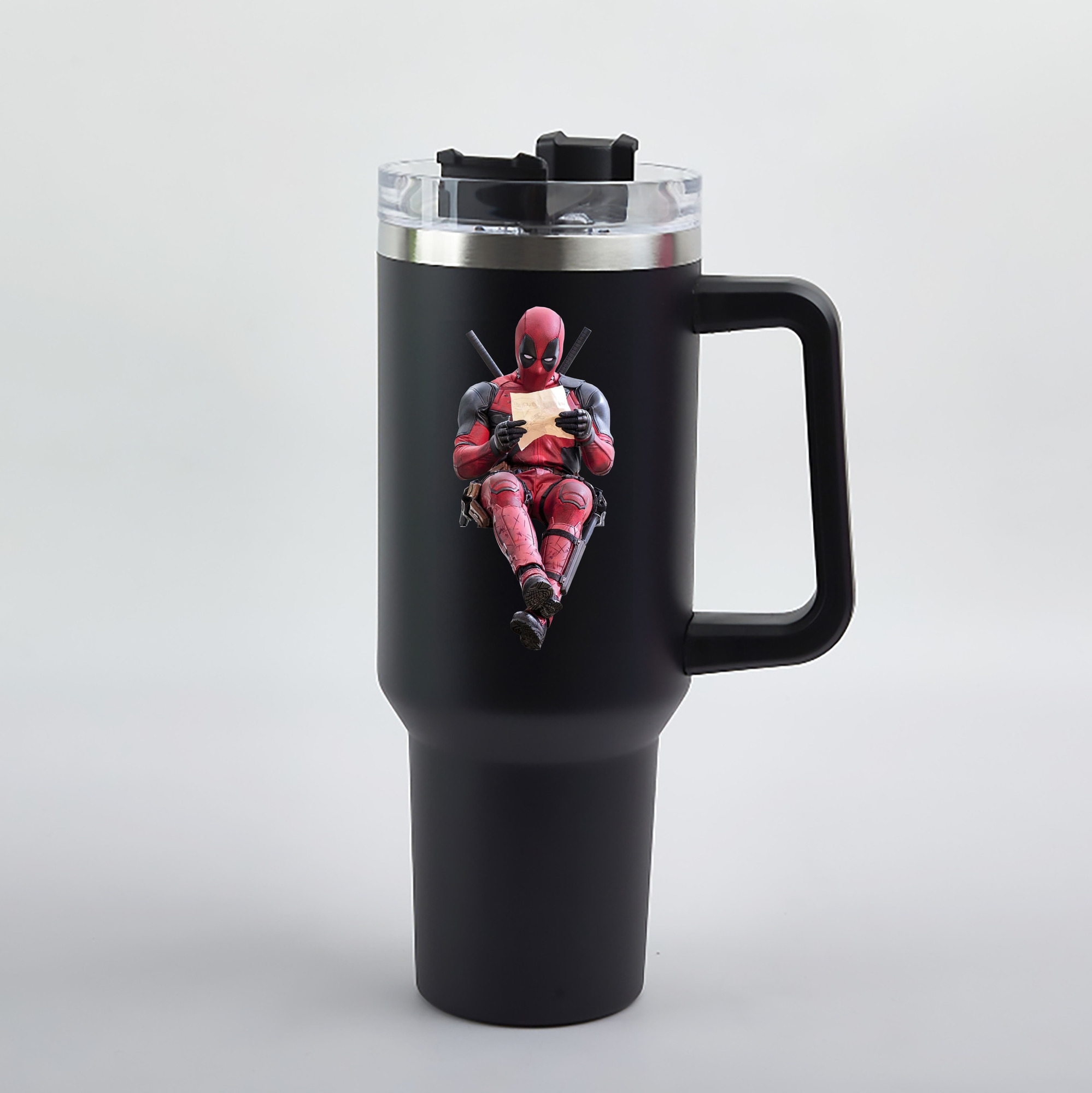 （画像用） Deadpool デッドプール 1200mL車用タンブラー（カラープリント）