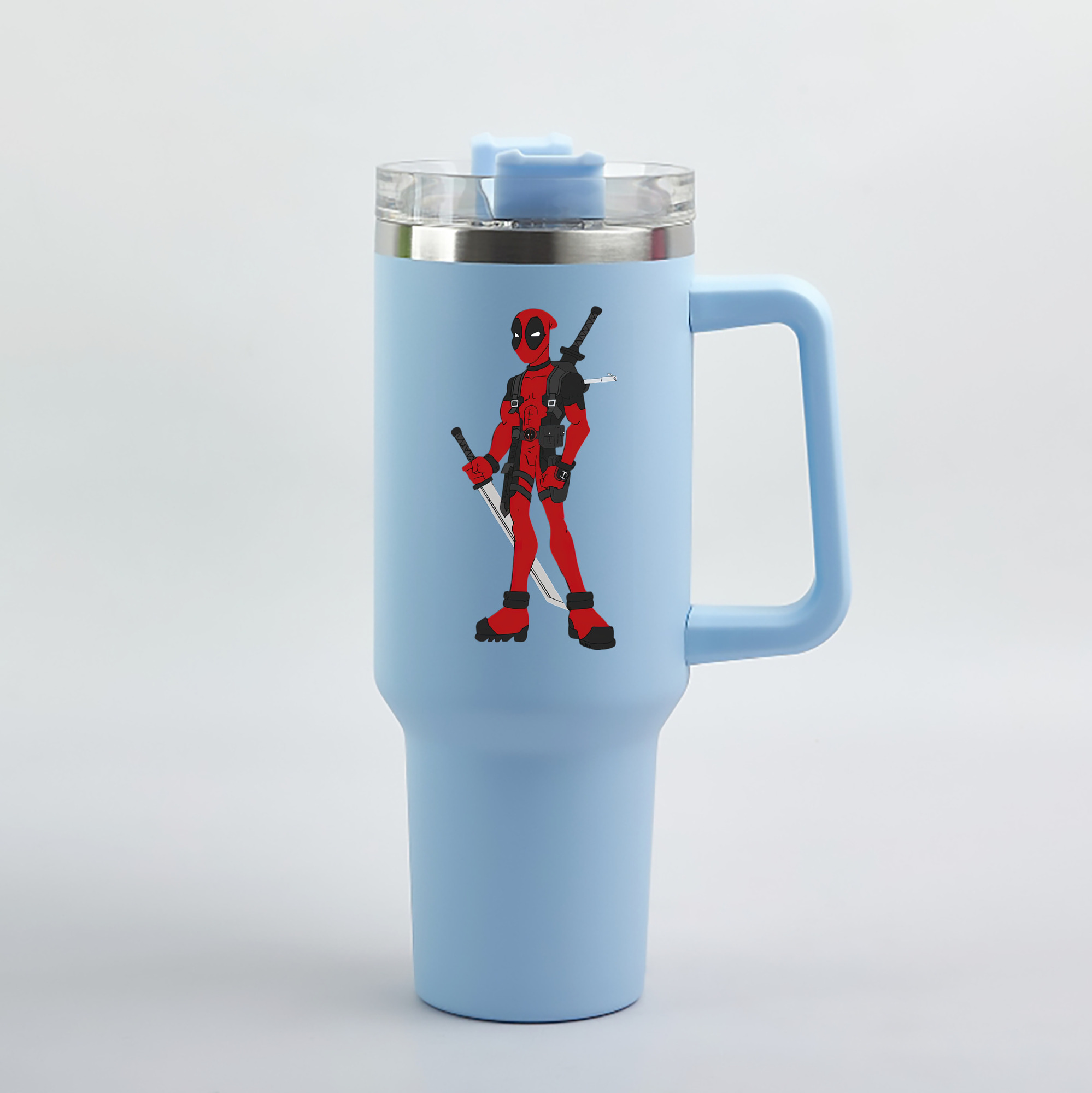 （画像用） Deadpool デッドプール 1200mL車用タンブラー（カラープリント）