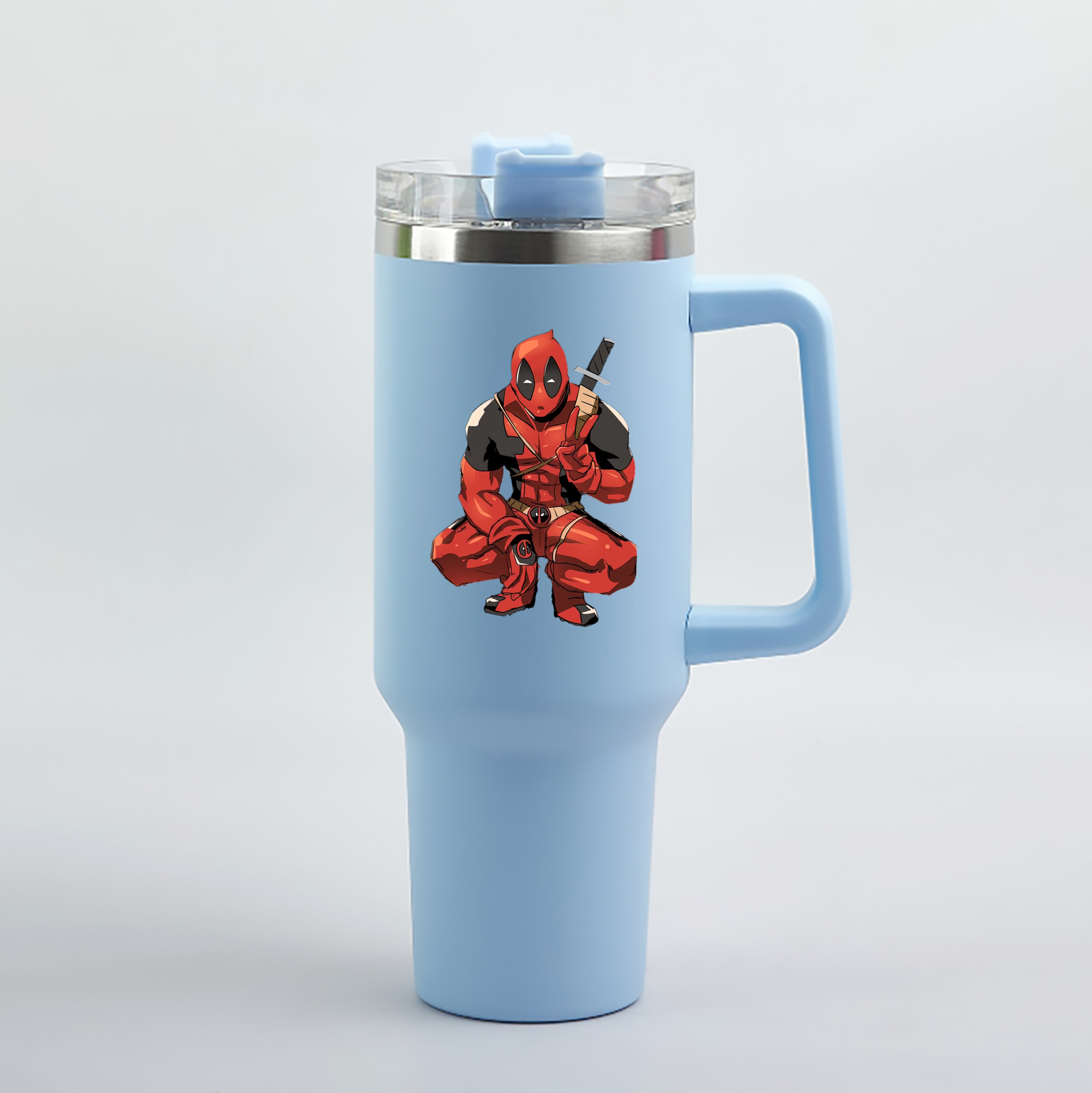（画像用） Deadpool デッドプール 1200mL車用タンブラー（カラープリント）