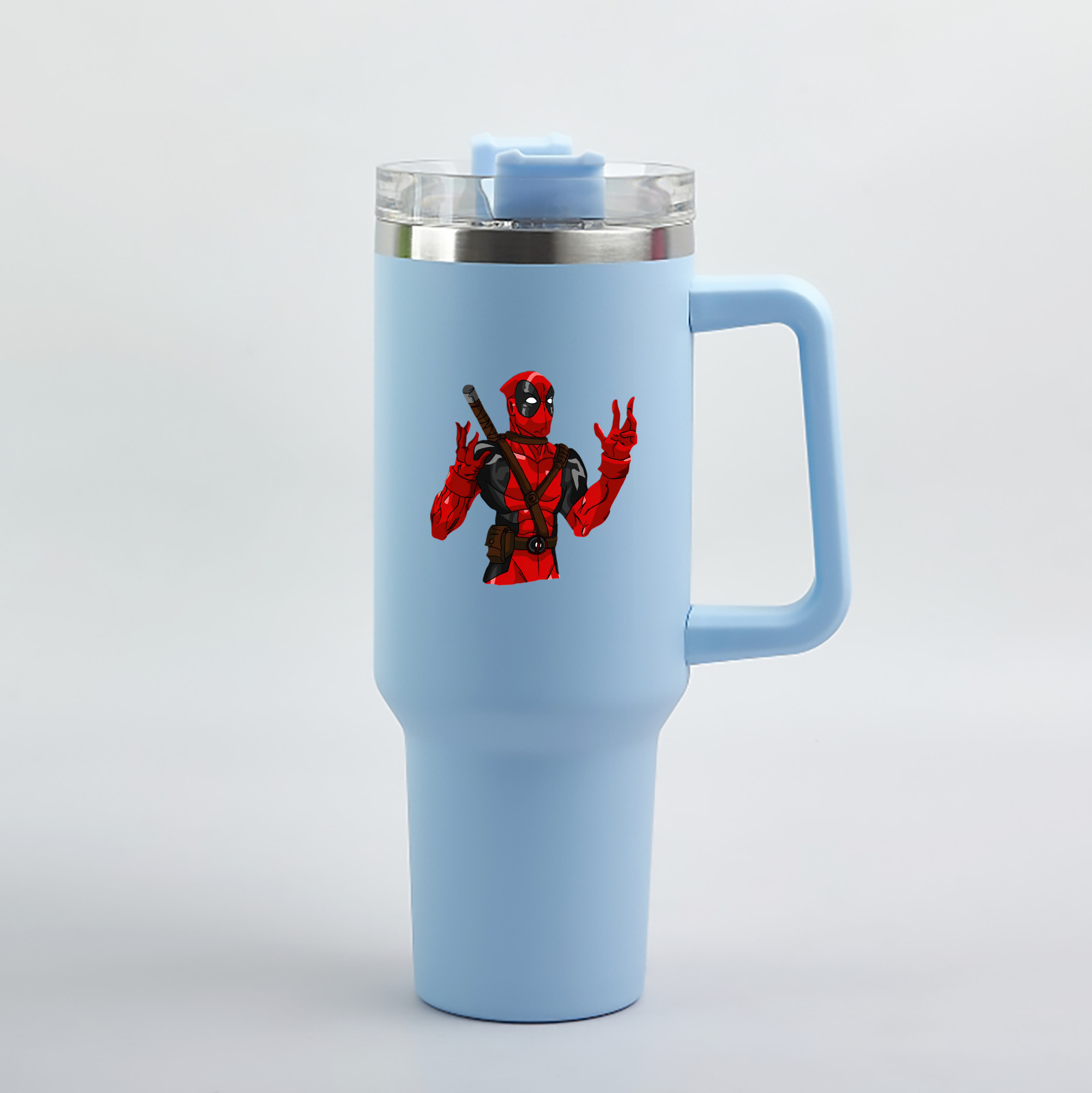 （画像用） Deadpool デッドプール 1200mL車用タンブラー（カラープリント）