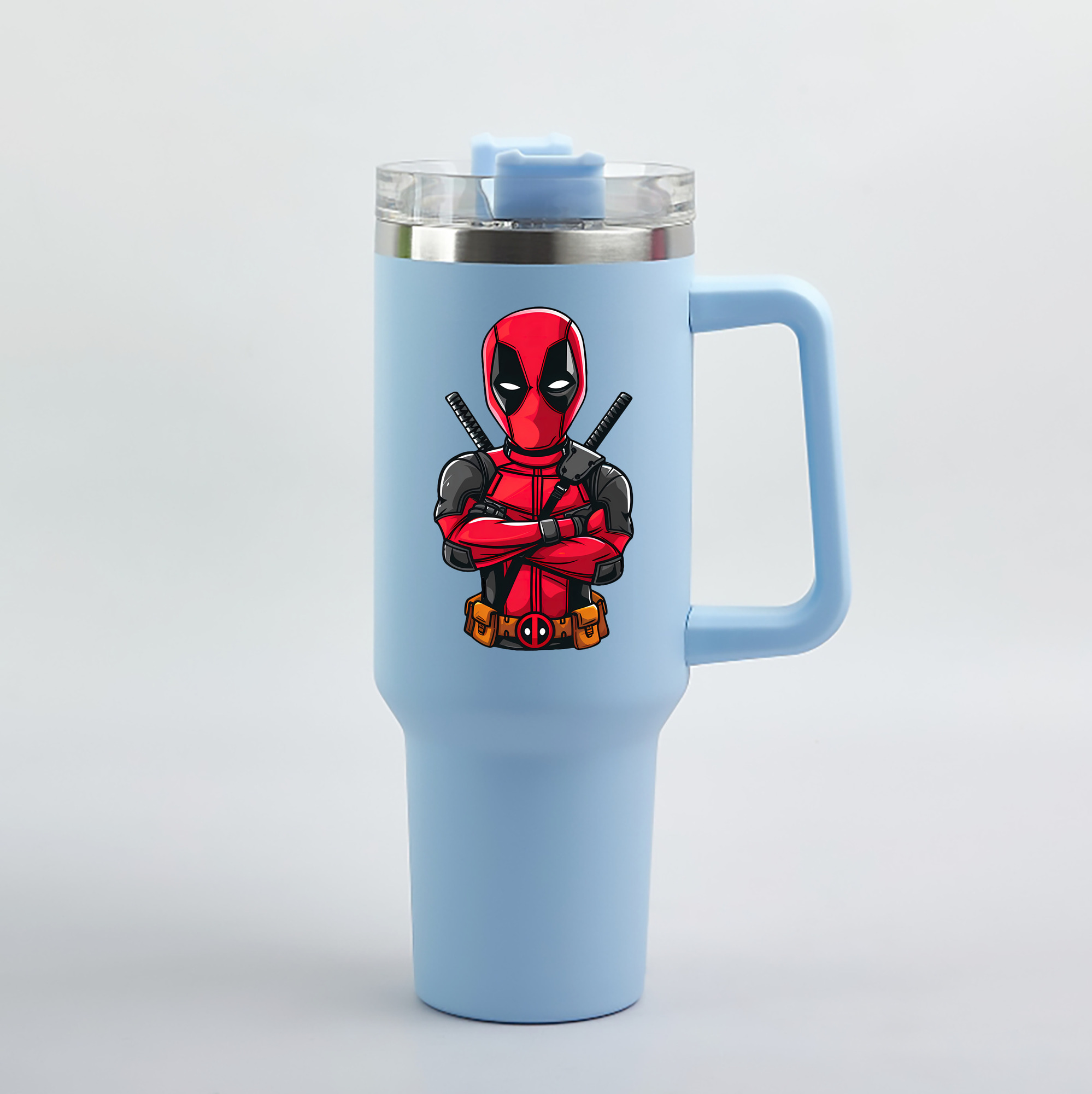 （画像用） Deadpool デッドプール 1200mL車用タンブラー（カラープリント）