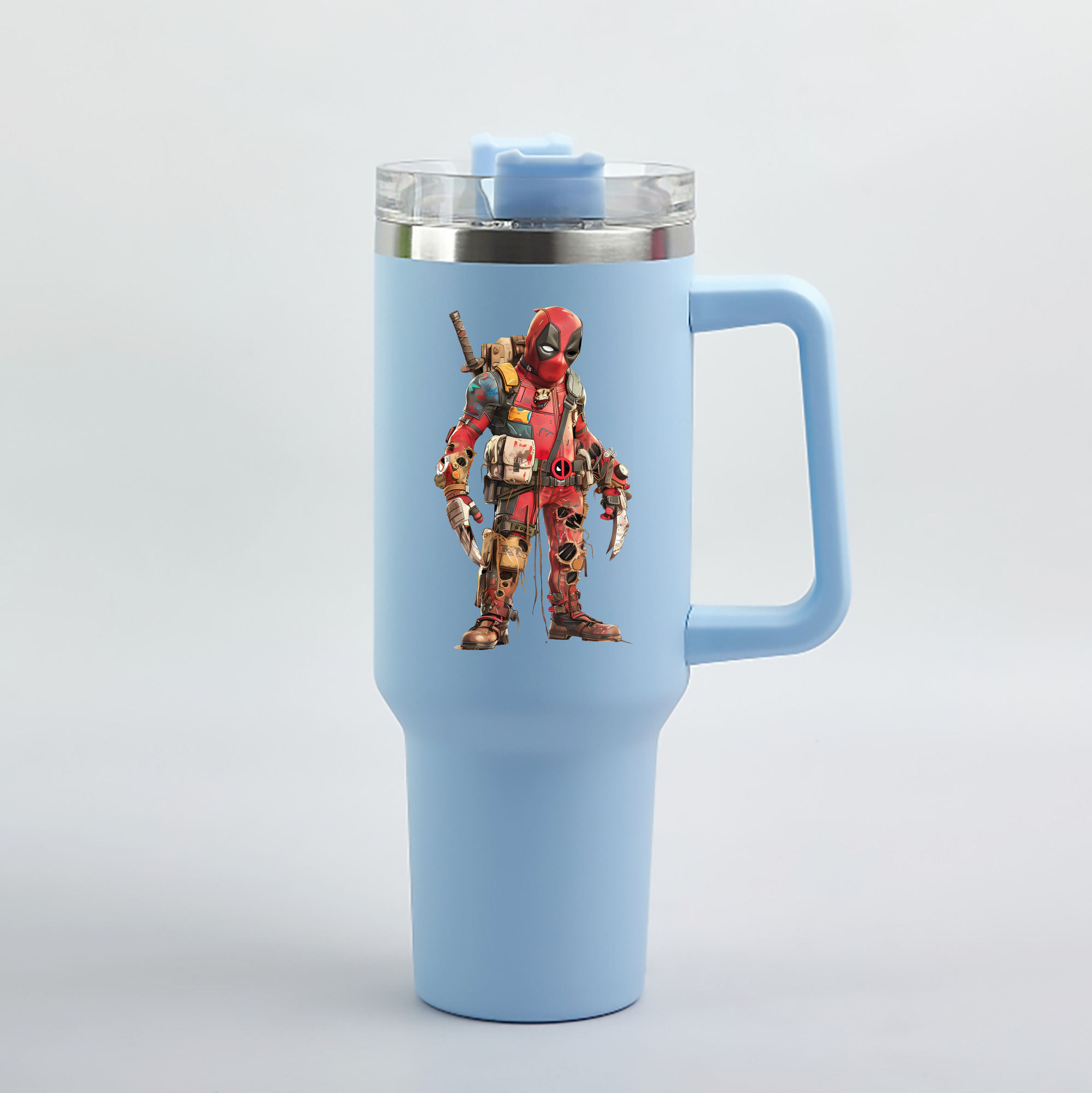 （画像用） Deadpool デッドプール 1200mL車用タンブラー（カラープリント）