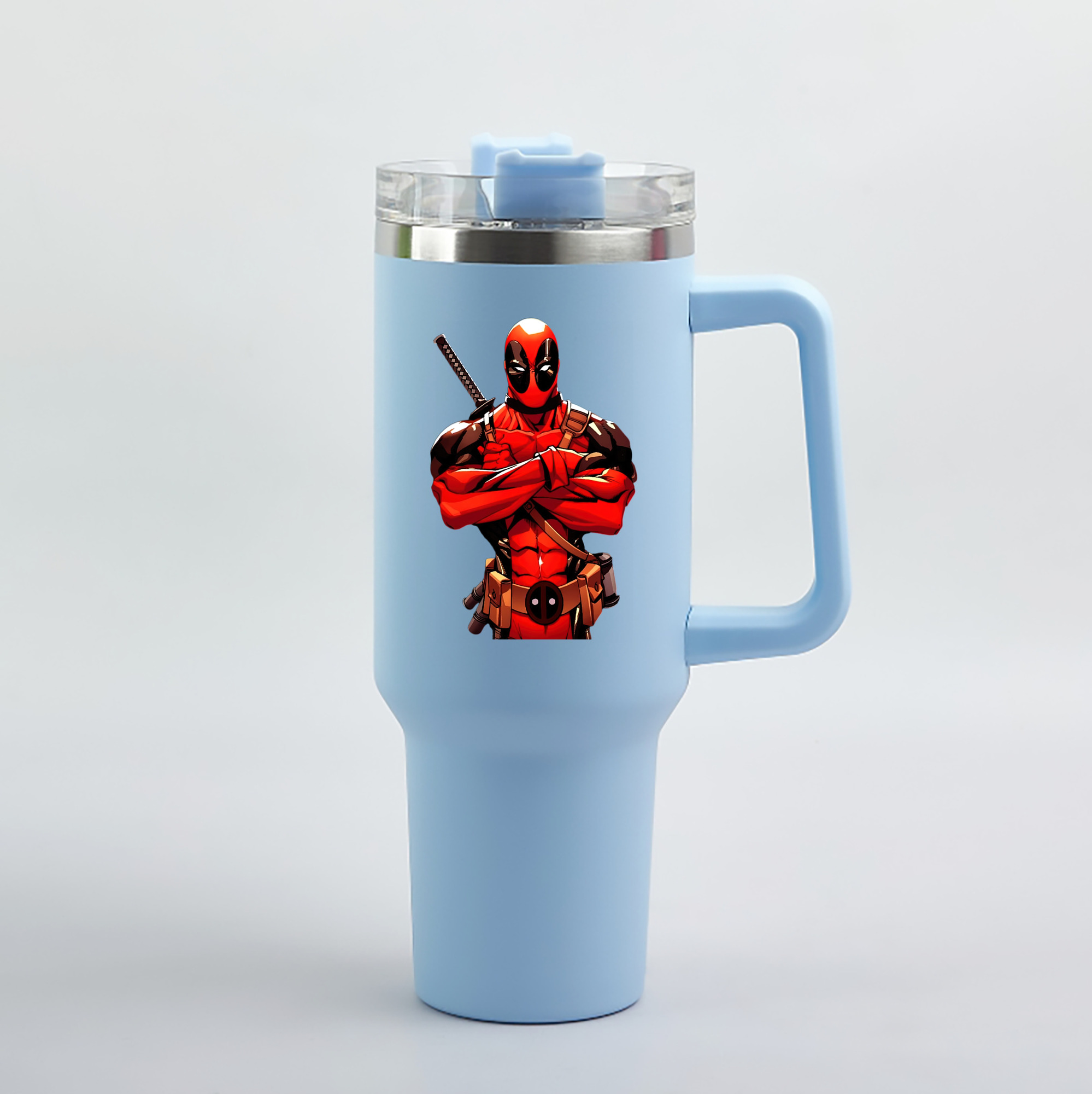 （画像用） Deadpool デッドプール 1200mL車用タンブラー（カラープリント）