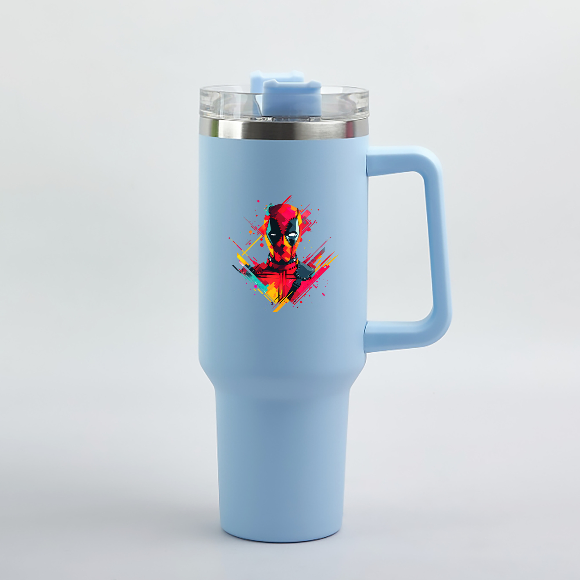 （画像用） Deadpool デッドプール 1200mL車用タンブラー（カラープリント）