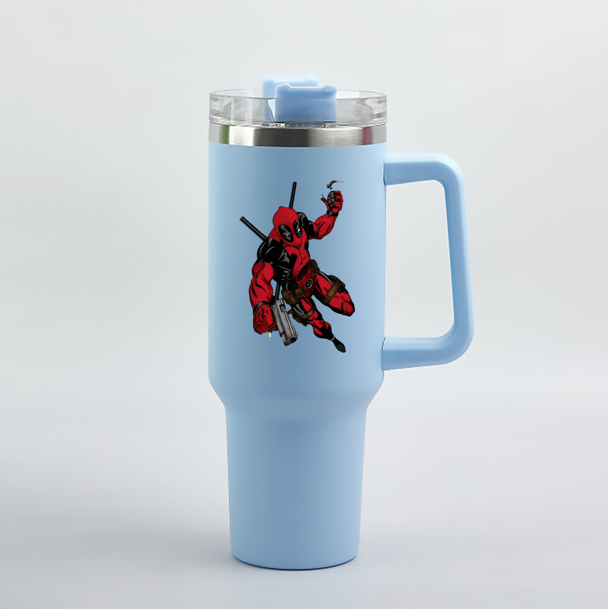 （画像用） Deadpool デッドプール 1200mL車用タンブラー（カラープリント）