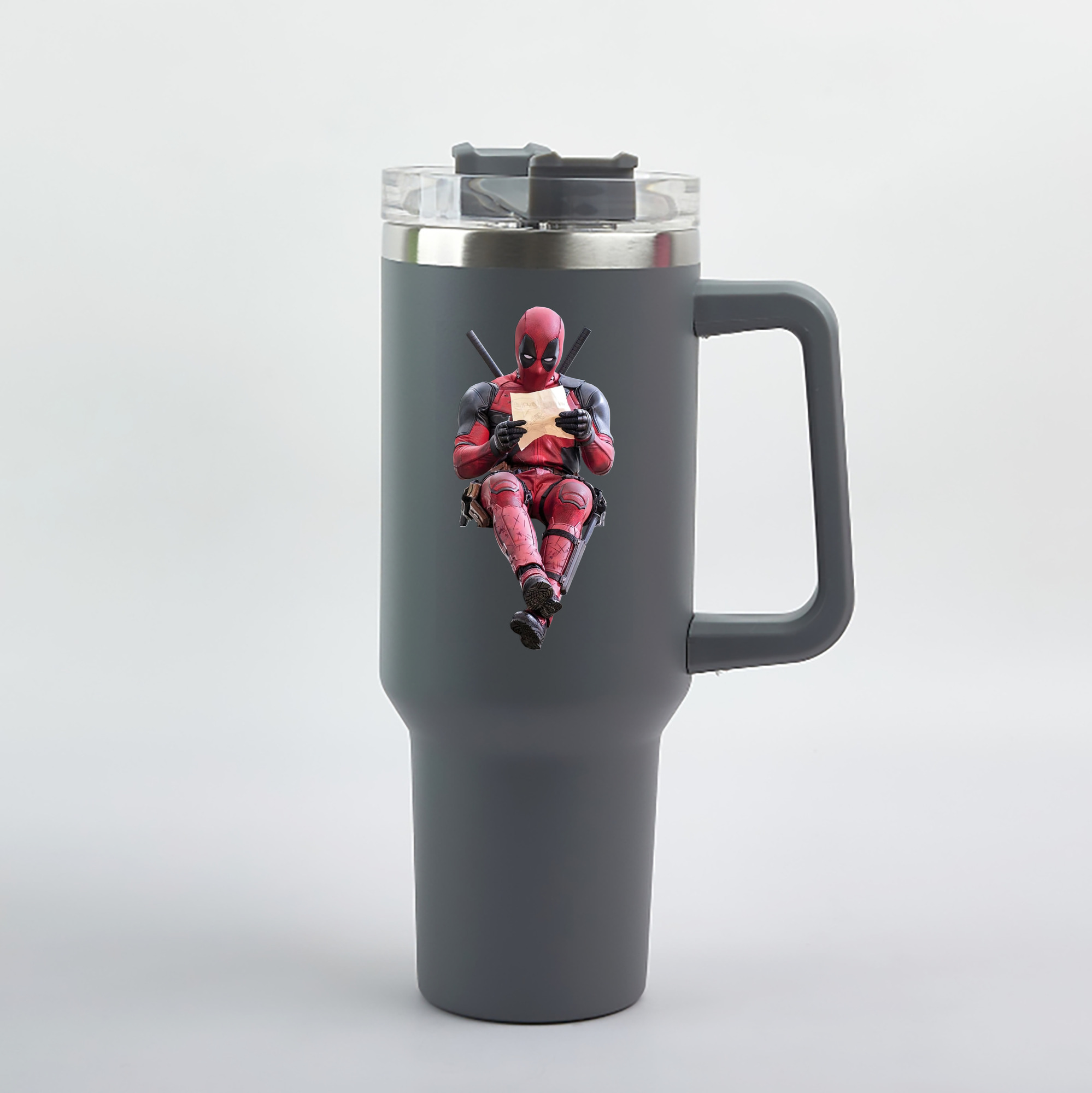 （画像用） Deadpool デッドプール 1200mL車用タンブラー（カラープリント）