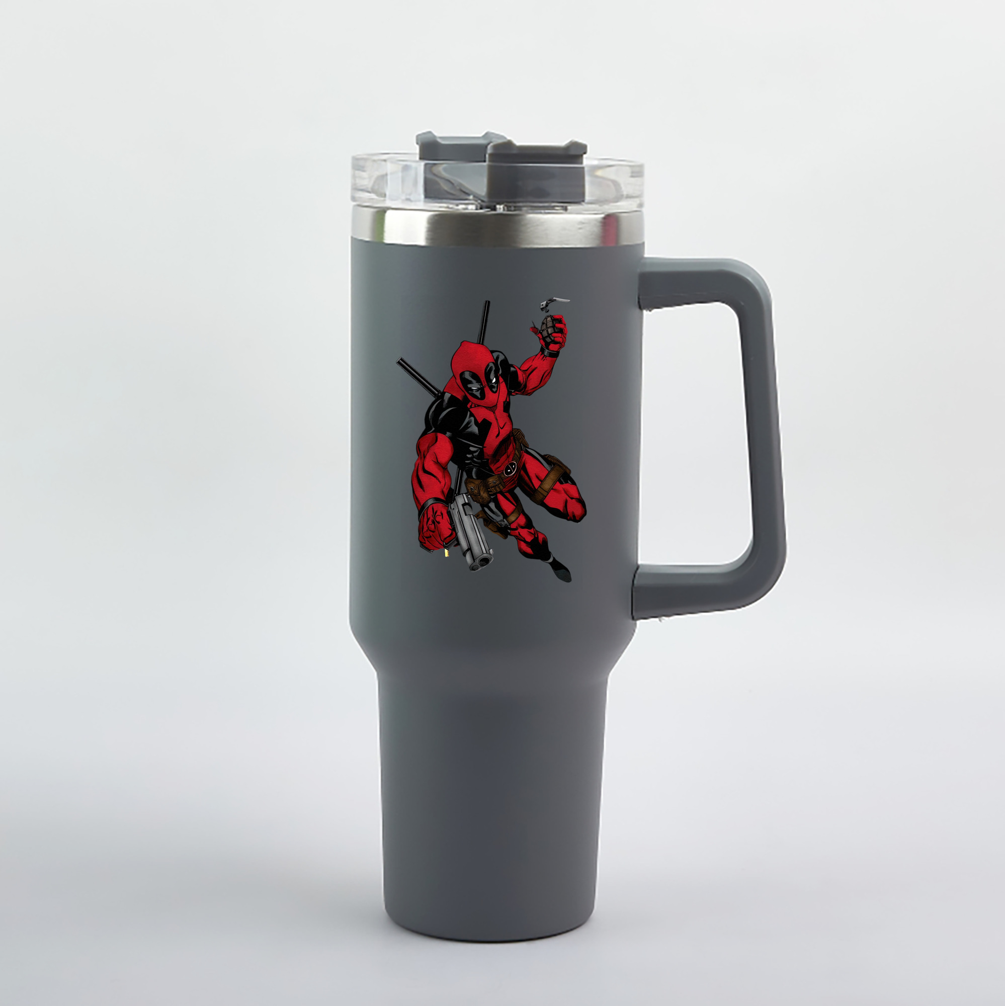 （画像用） Deadpool デッドプール 1200mL車用タンブラー（カラープリント）