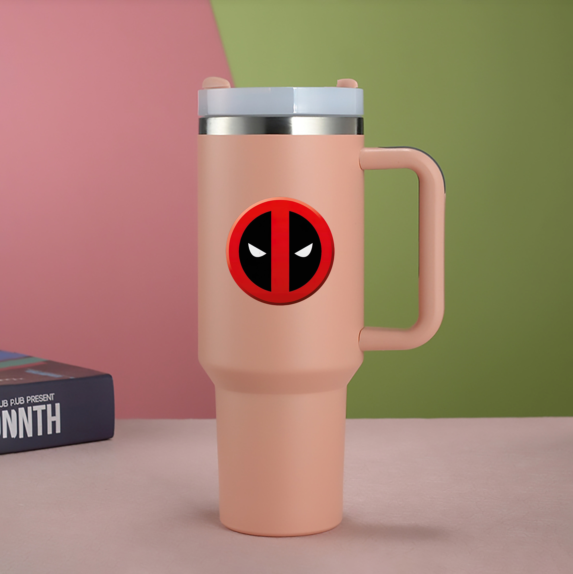 （画像用） Deadpool デッドプール 1200mL車用タンブラー（カラープリント）