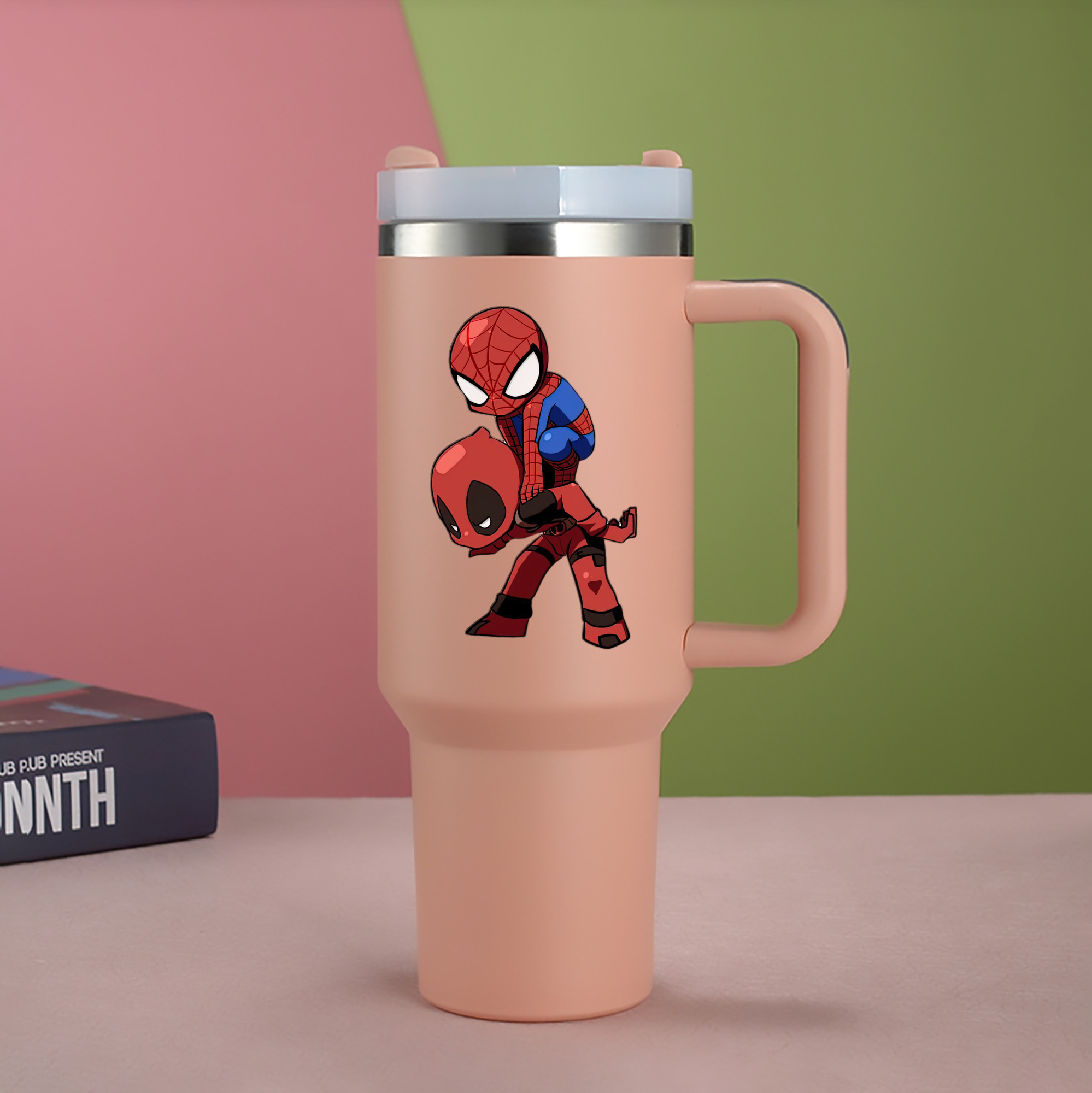 （画像用） Deadpool デッドプール 1200mL車用タンブラー（カラープリント）