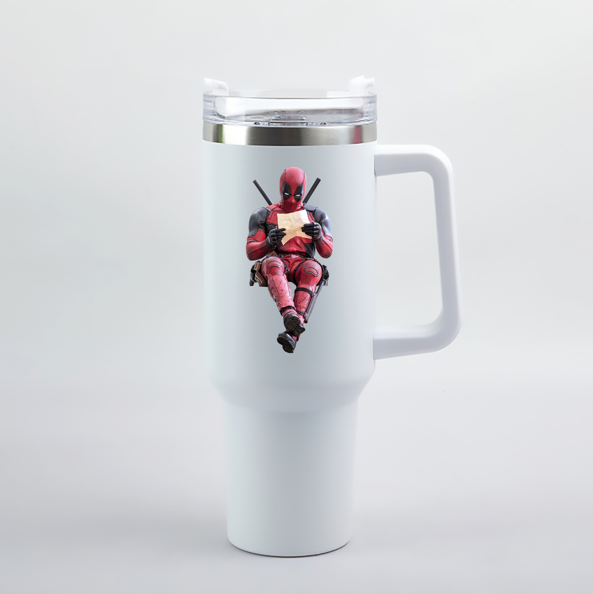 （画像用） Deadpool デッドプール 1200mL車用タンブラー（カラープリント）