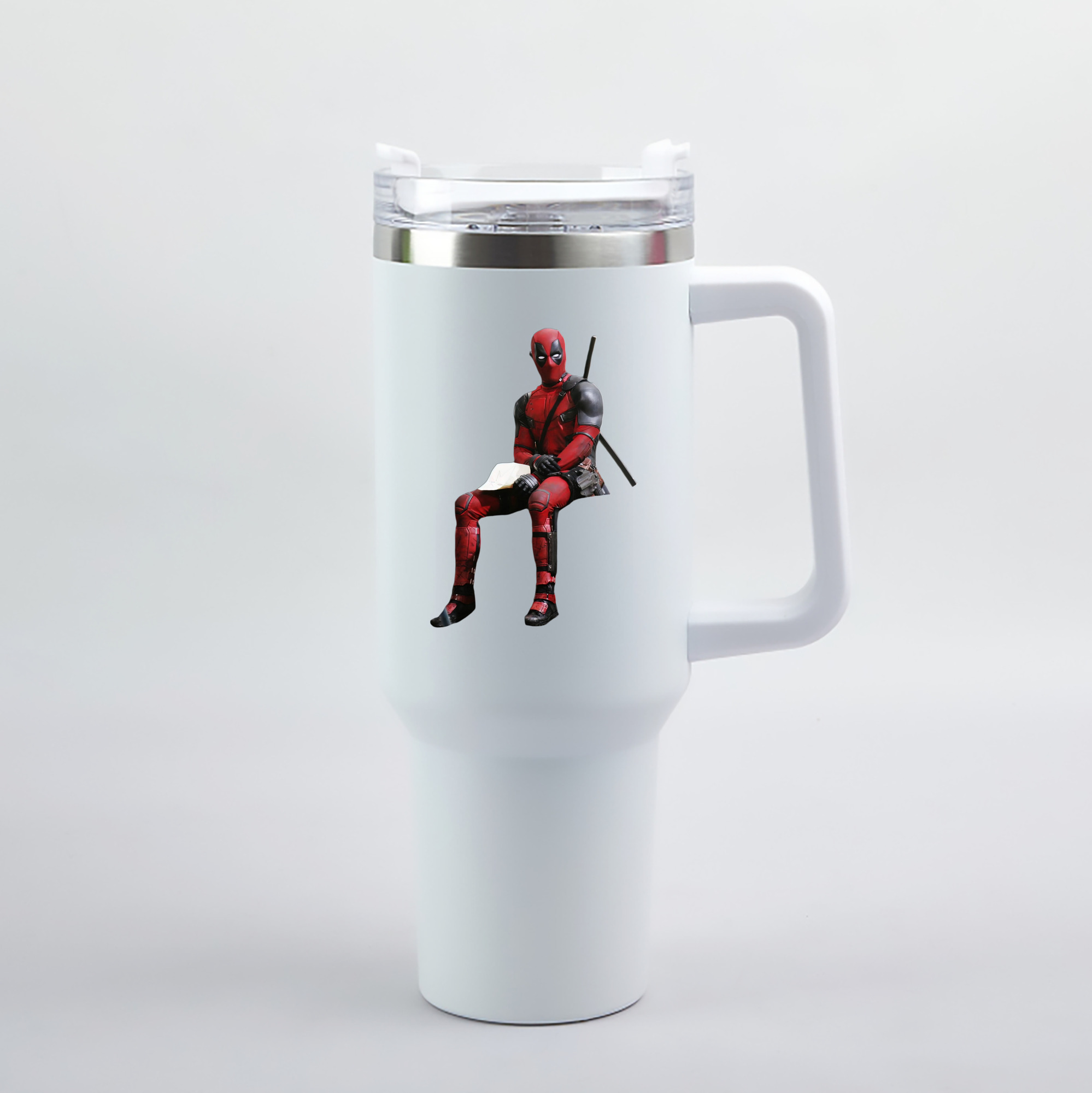 （画像用） Deadpool デッドプール 1200mL車用タンブラー（カラープリント）
